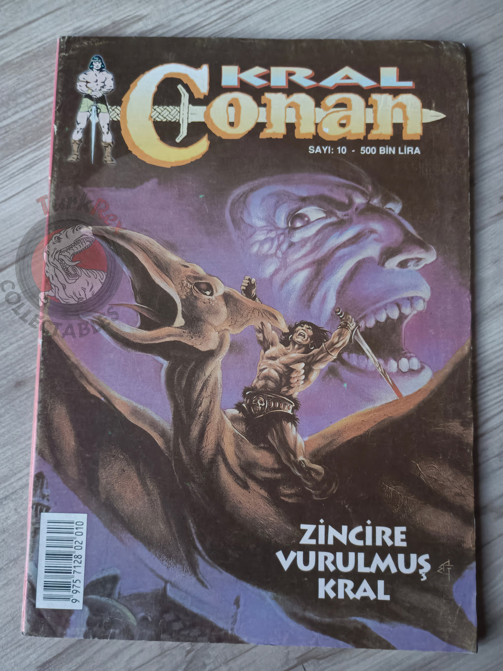 Kral Conan #10 The Savage Sword of #30 Turkish Comic Turkey Saga #22