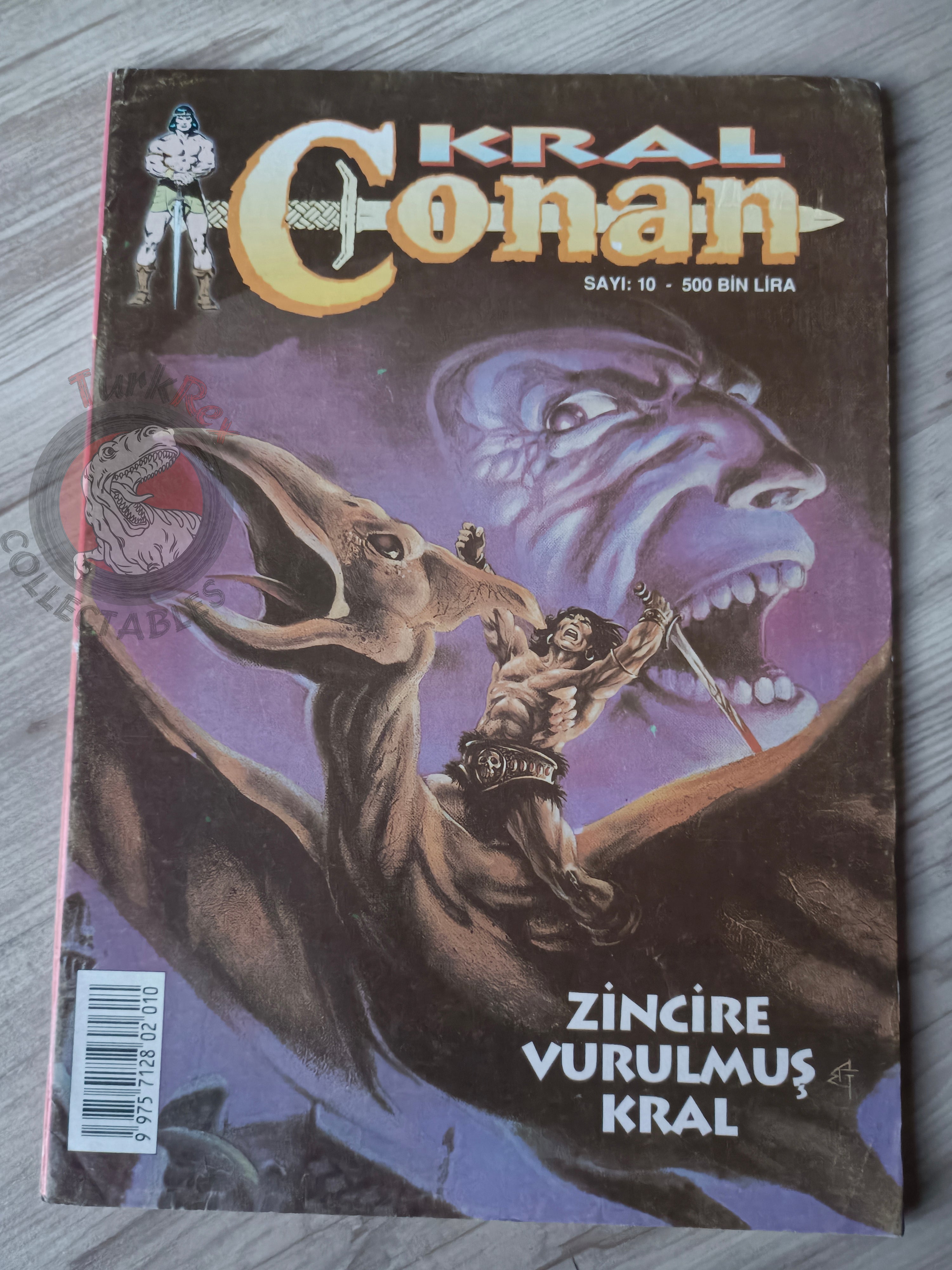 Kral Conan #10 The Savage Sword of #30 Turkish Comic Turkey Saga #22