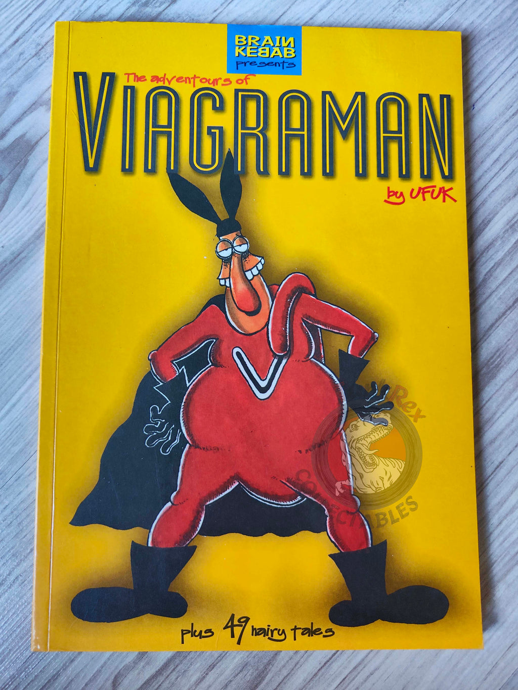 The Adventures of Viagraman Turkish Comic Turkey Ufuk Uyanık Adult Humor
