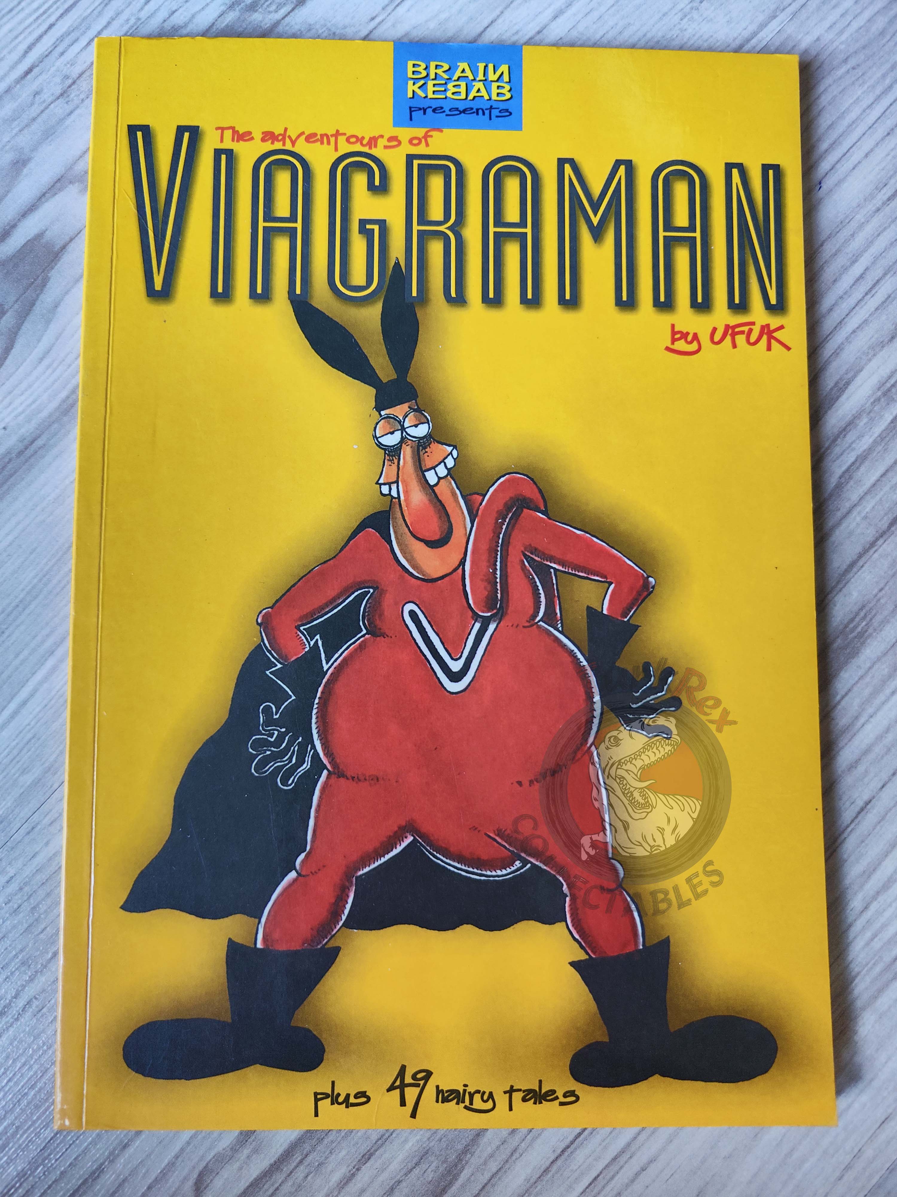 The Adventures of Viagraman Turkish Comic Turkey Ufuk Uyanık Adult Humor