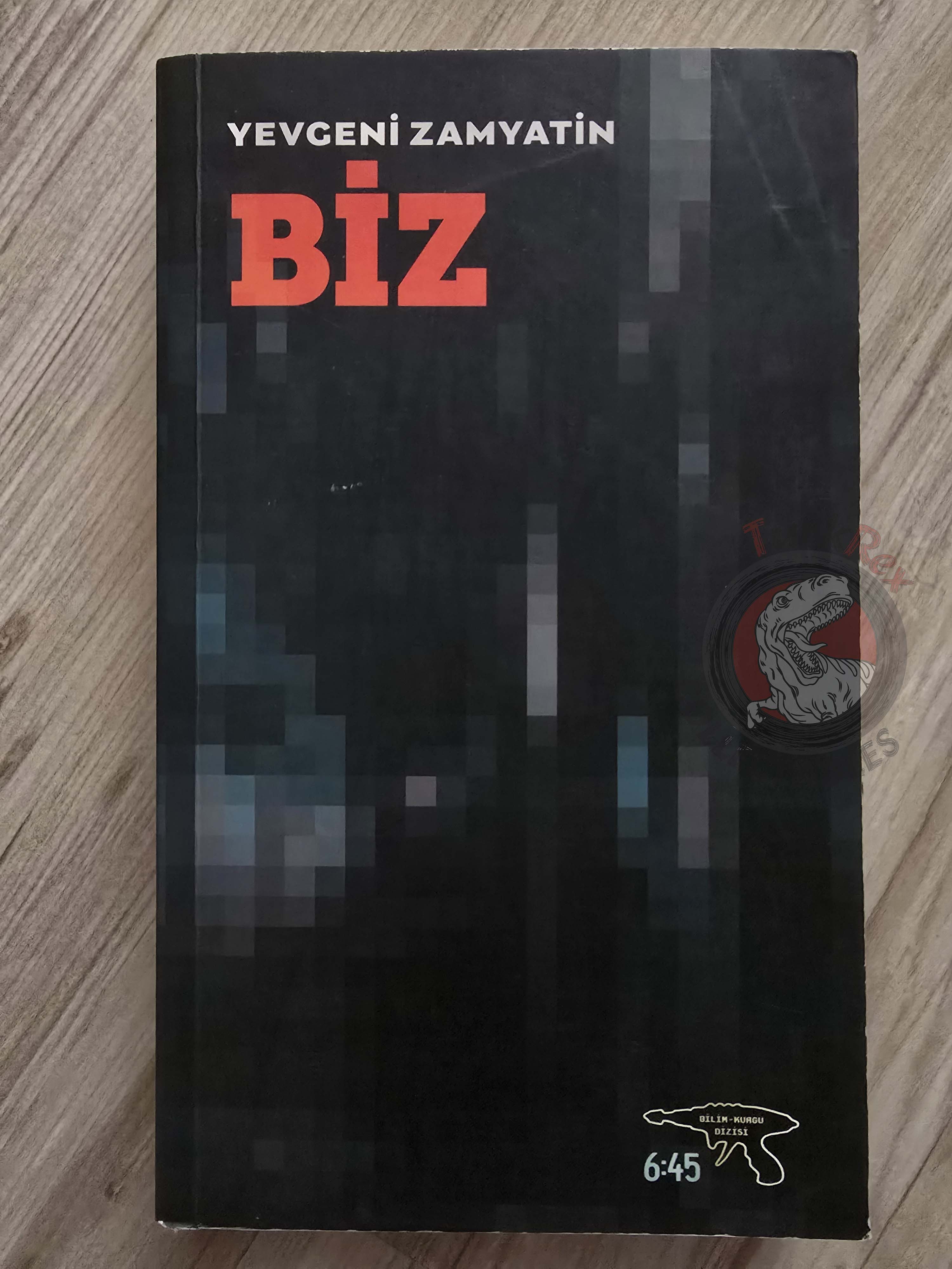 Yevgeni Zamyatin – We 2017 Turkish Book Turkey Mıy