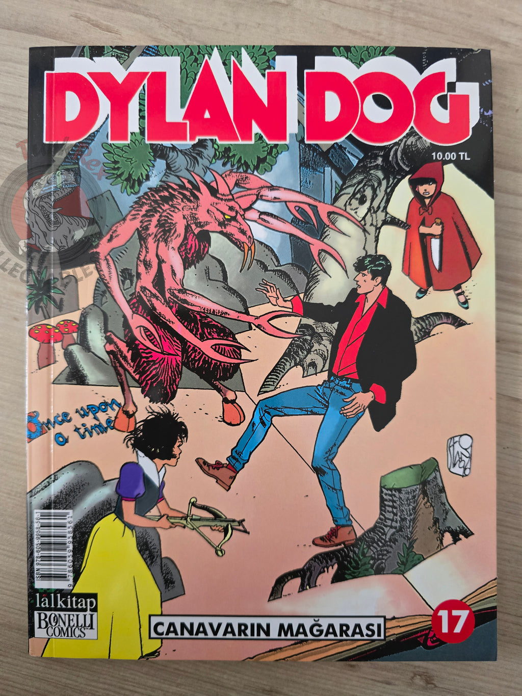 Dylan Dog #17 2016 Turkish Comic Turkey #115 L'antro della belva