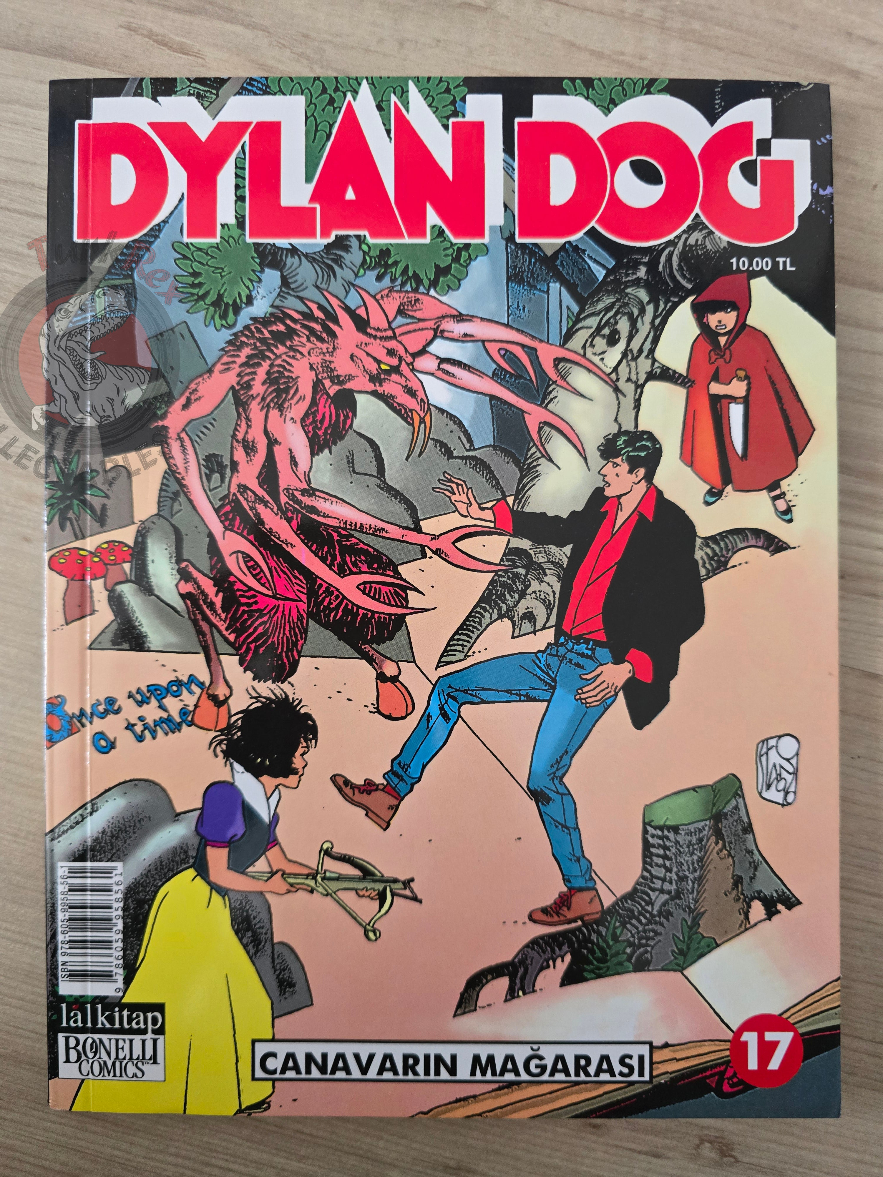 Dylan Dog #17 2016 Turkish Comic Turkey #115 L'antro della belva