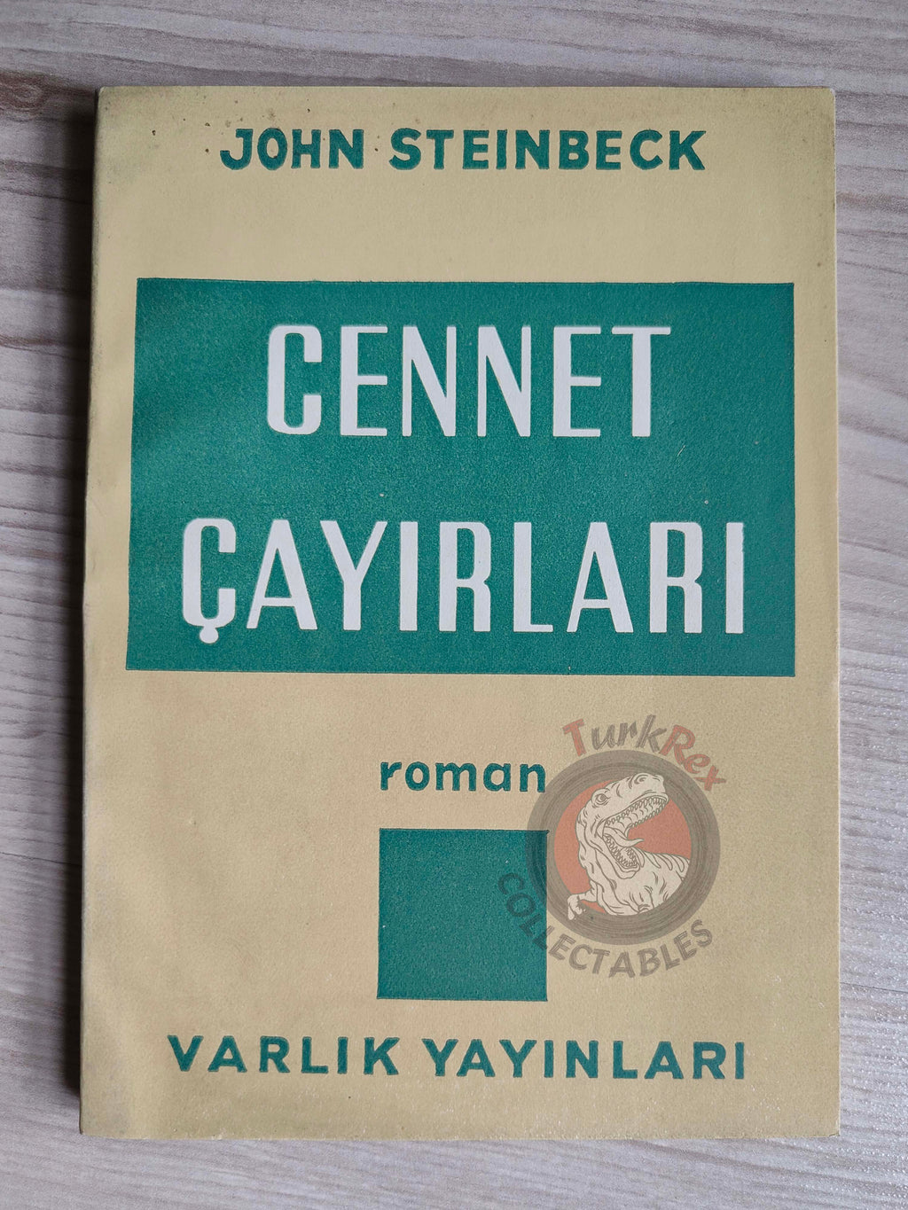 John Steinbeck – Pastures of Heaven 1952 1st Turkish Book Turkey