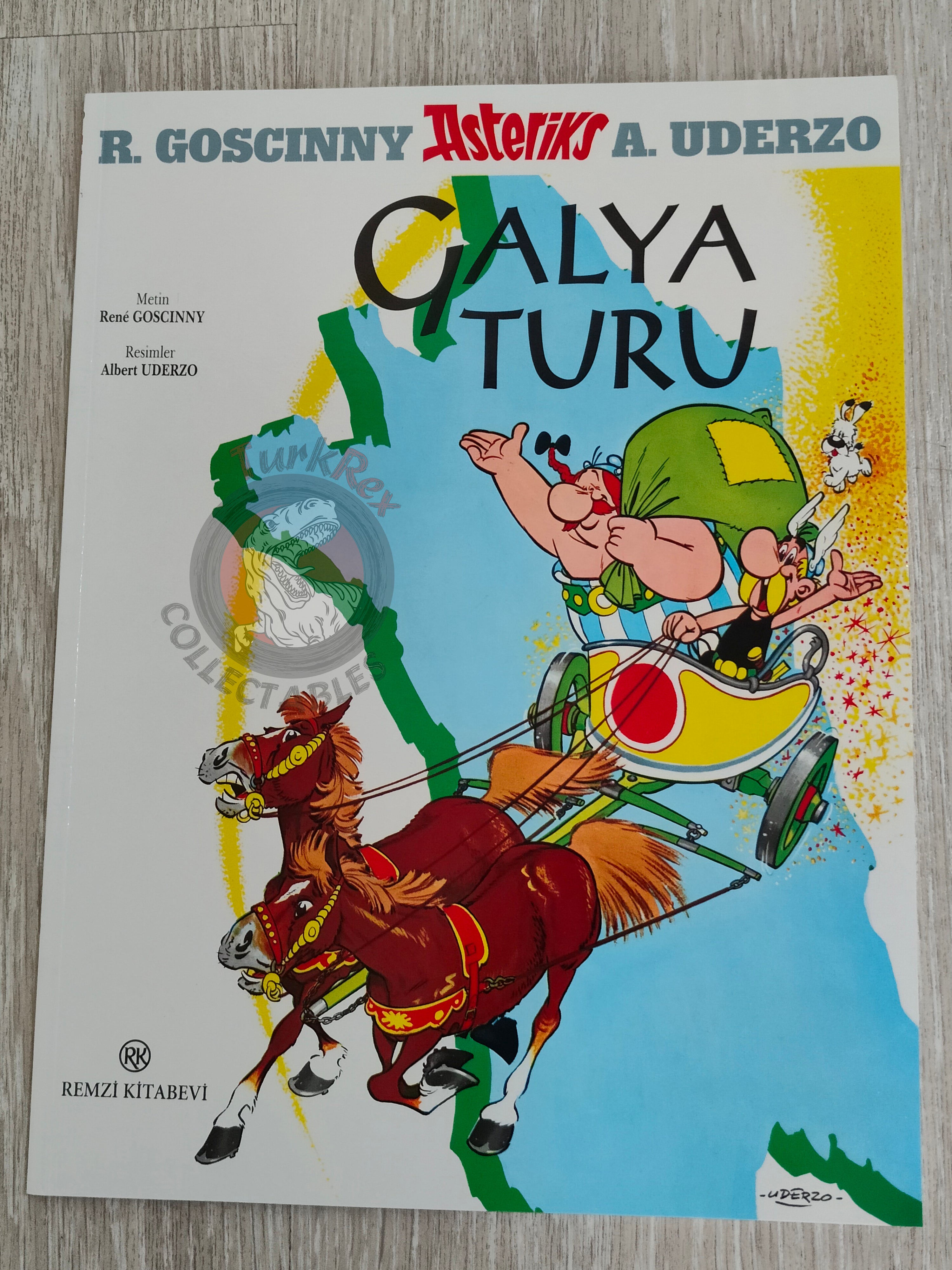 Asterix – Asterix and the Banquet 2006 1st Edition Turkish Edition Comic Turkey
