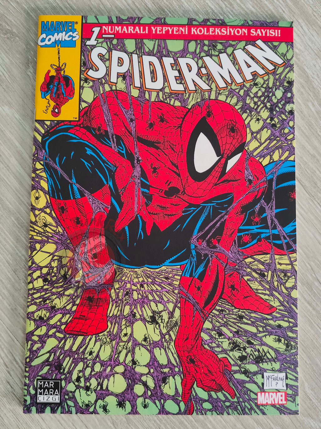 Spider-Man #1 2021 Turkish Comic Turkey Todd McFarlane