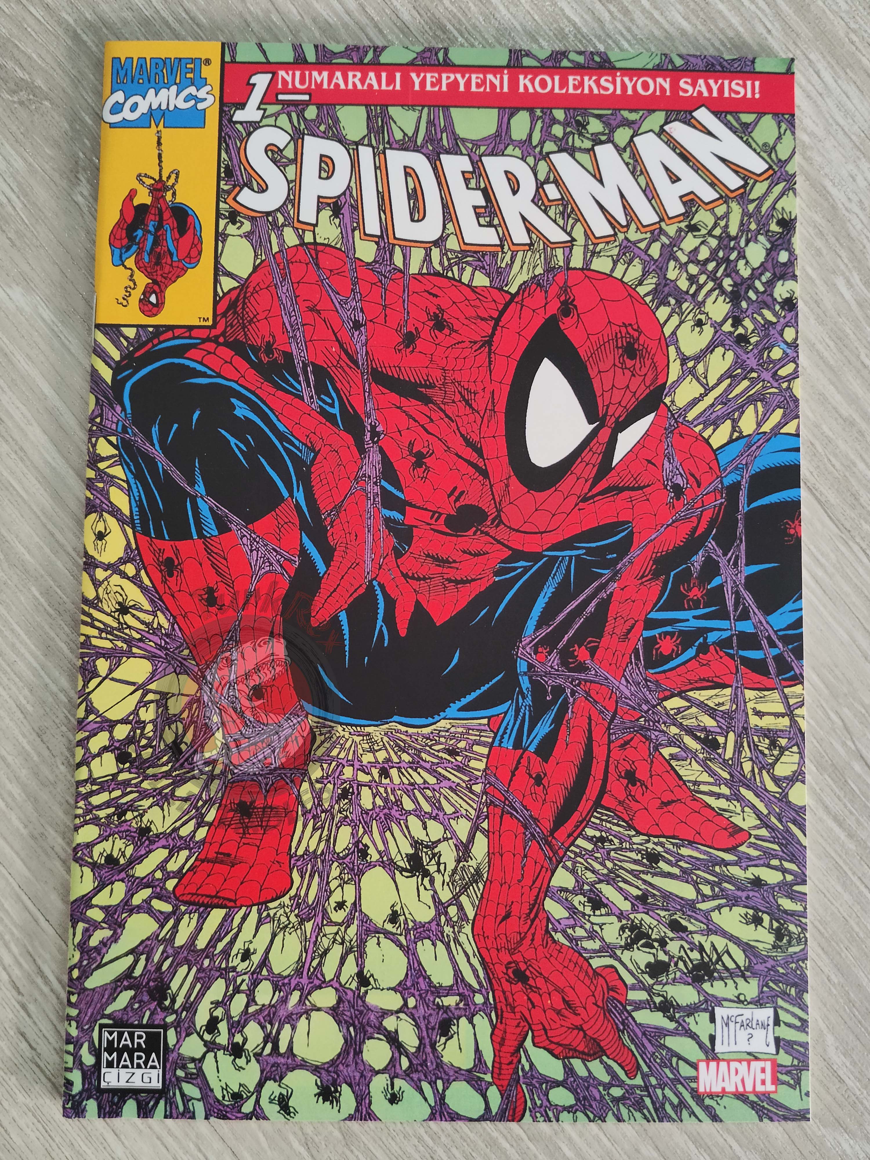 Spider-Man #1 2021 Turkish Comic Turkey Todd McFarlane