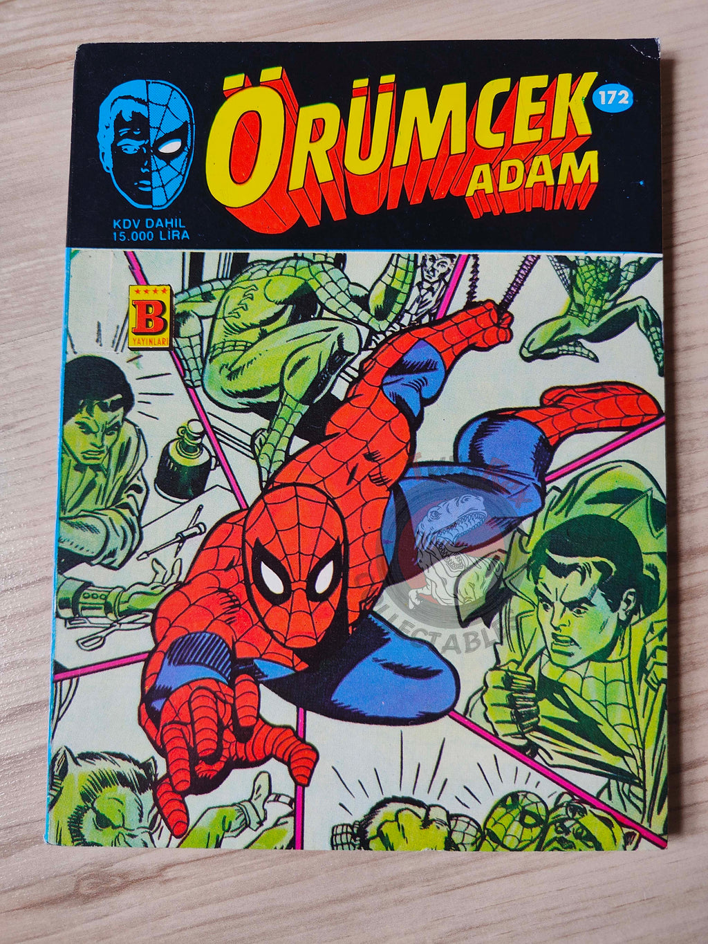 Spider-Man #172 1994 Turkish Comic Turkey Spectacular #32 #33 #34 #209 #210