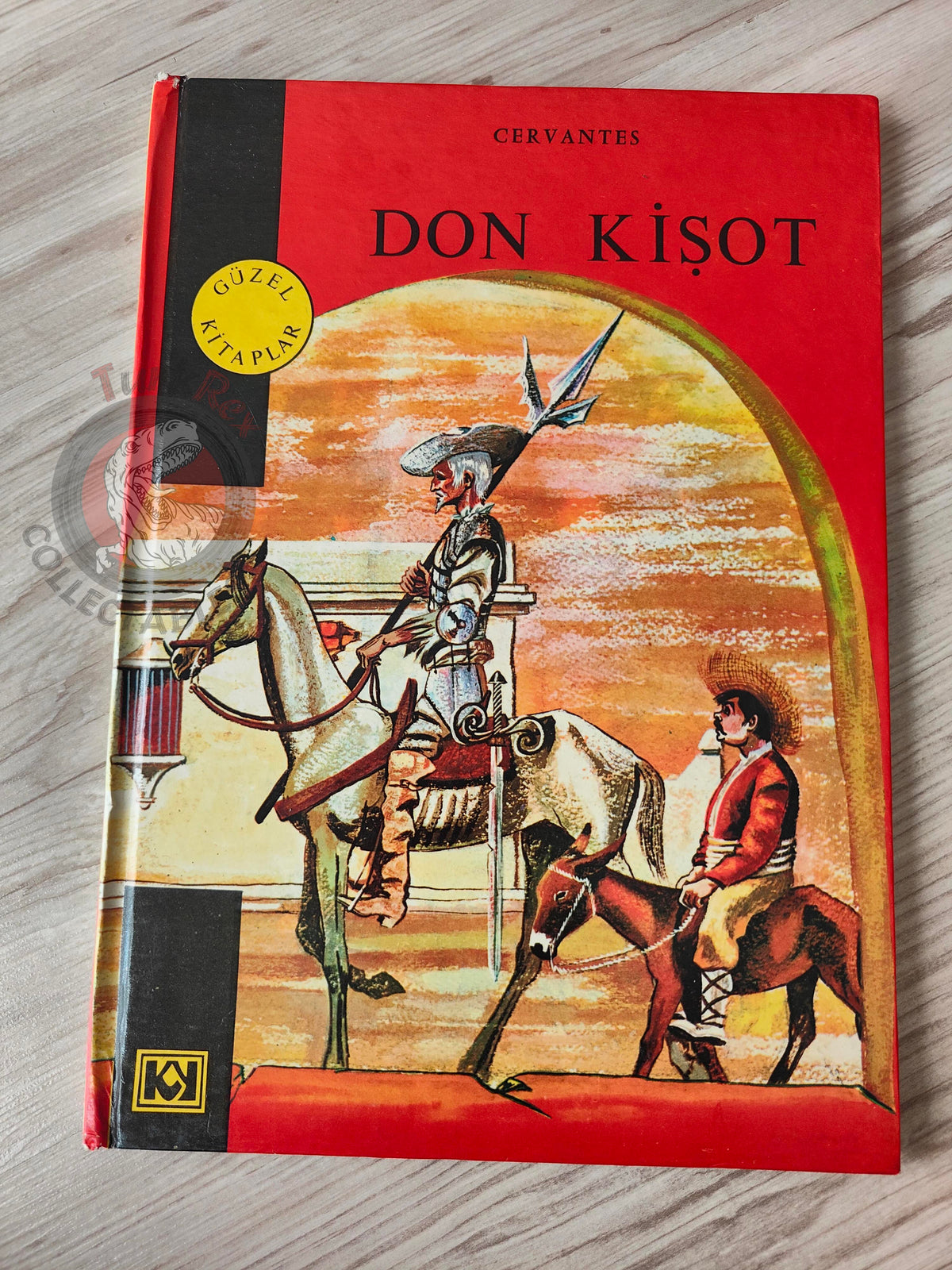 Miguel de Cervantes – Don Quixote 1980s HC Turkish Book Turkey Illustrated Philippe Degrave