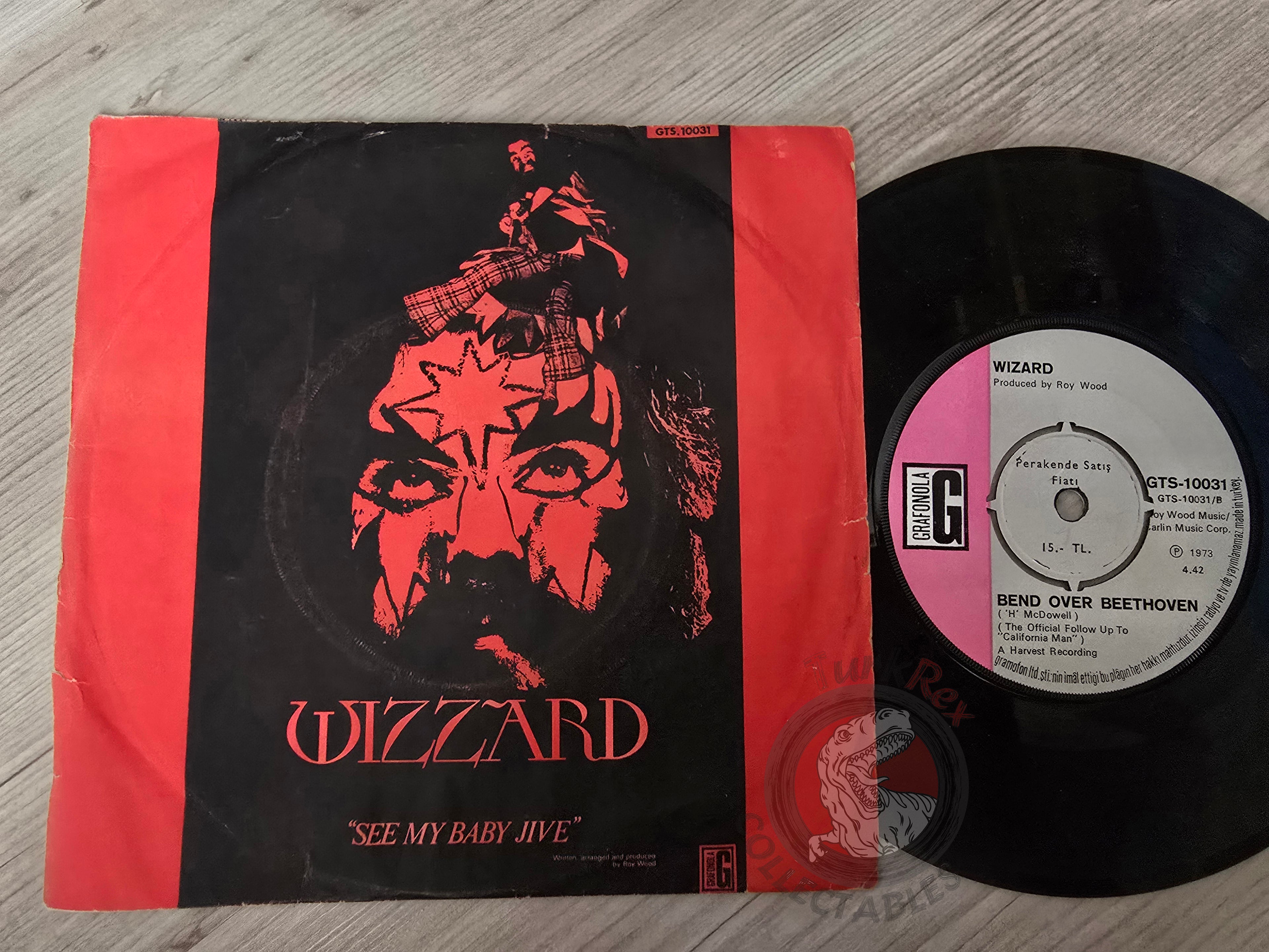 Wizzard – See My Baby Jive 7" Turkish Pressing Vinyl Turkey Edition