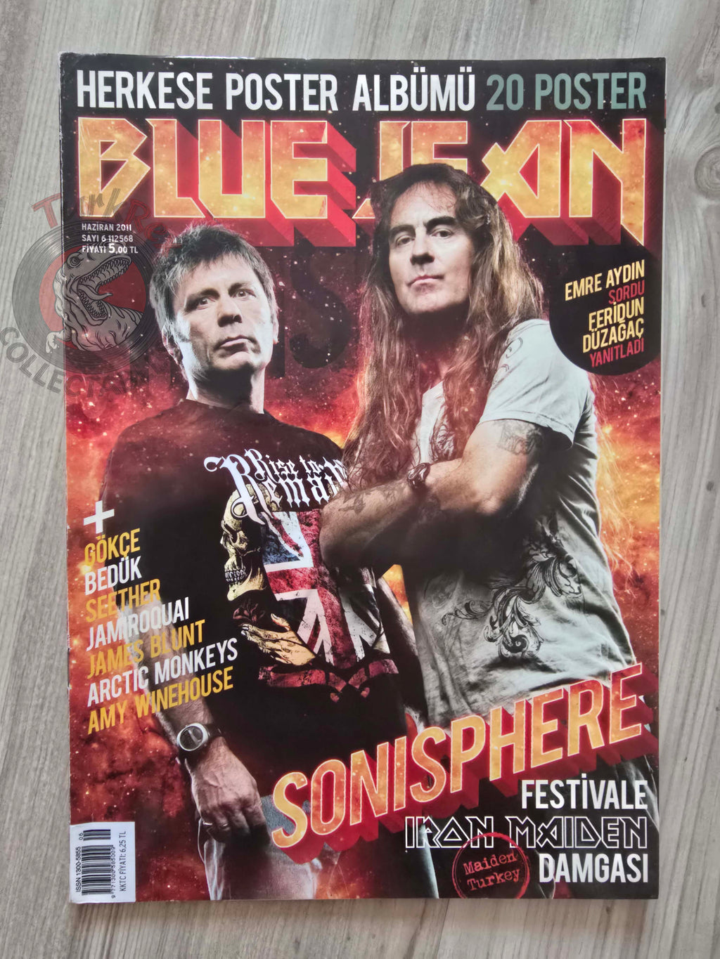 Blue Jean 2011 Iron Maiden Sonisphere Festival Turkish Mag Turkey Amy Winehouse Arctic Monkeys