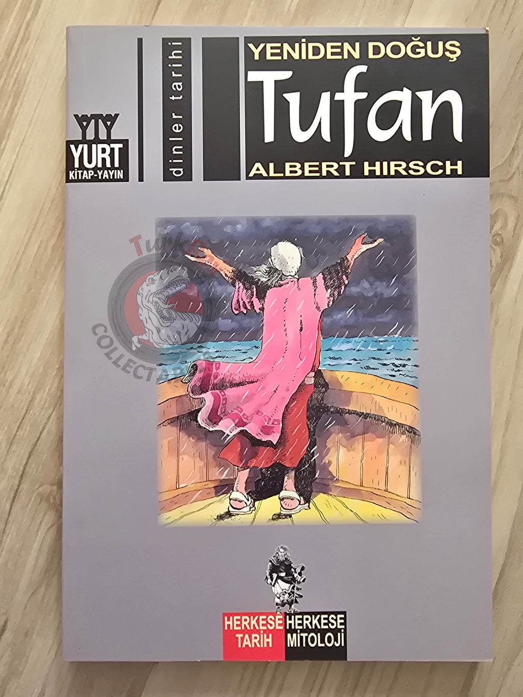 Flood Myth – Albert Hirsch 2003 Turkish Book Turkey Illustrated by Turkish Artist