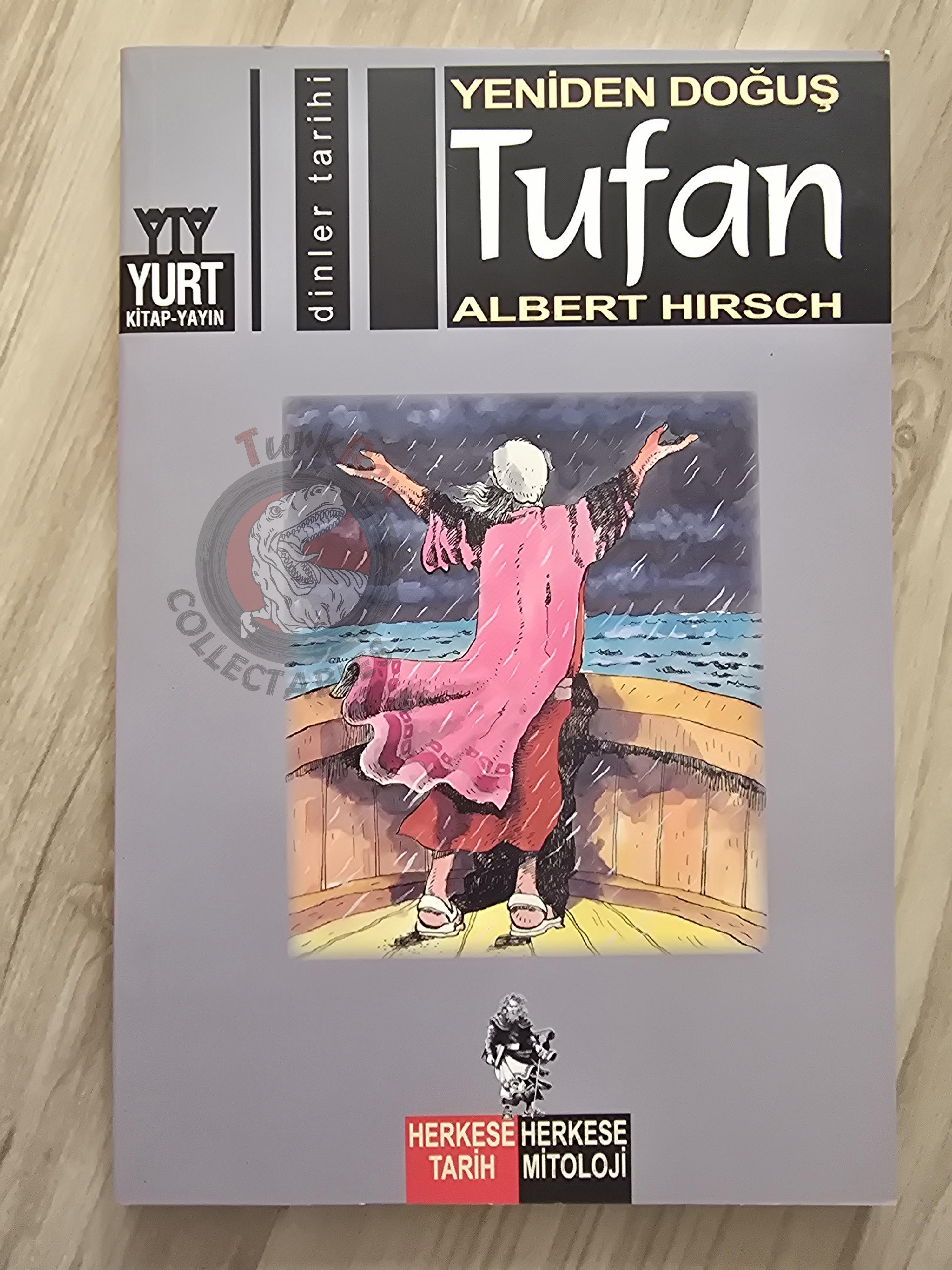 Flood Myth – Albert Hirsch 2003 Turkish Book Turkey Illustrated by Turkish Artist