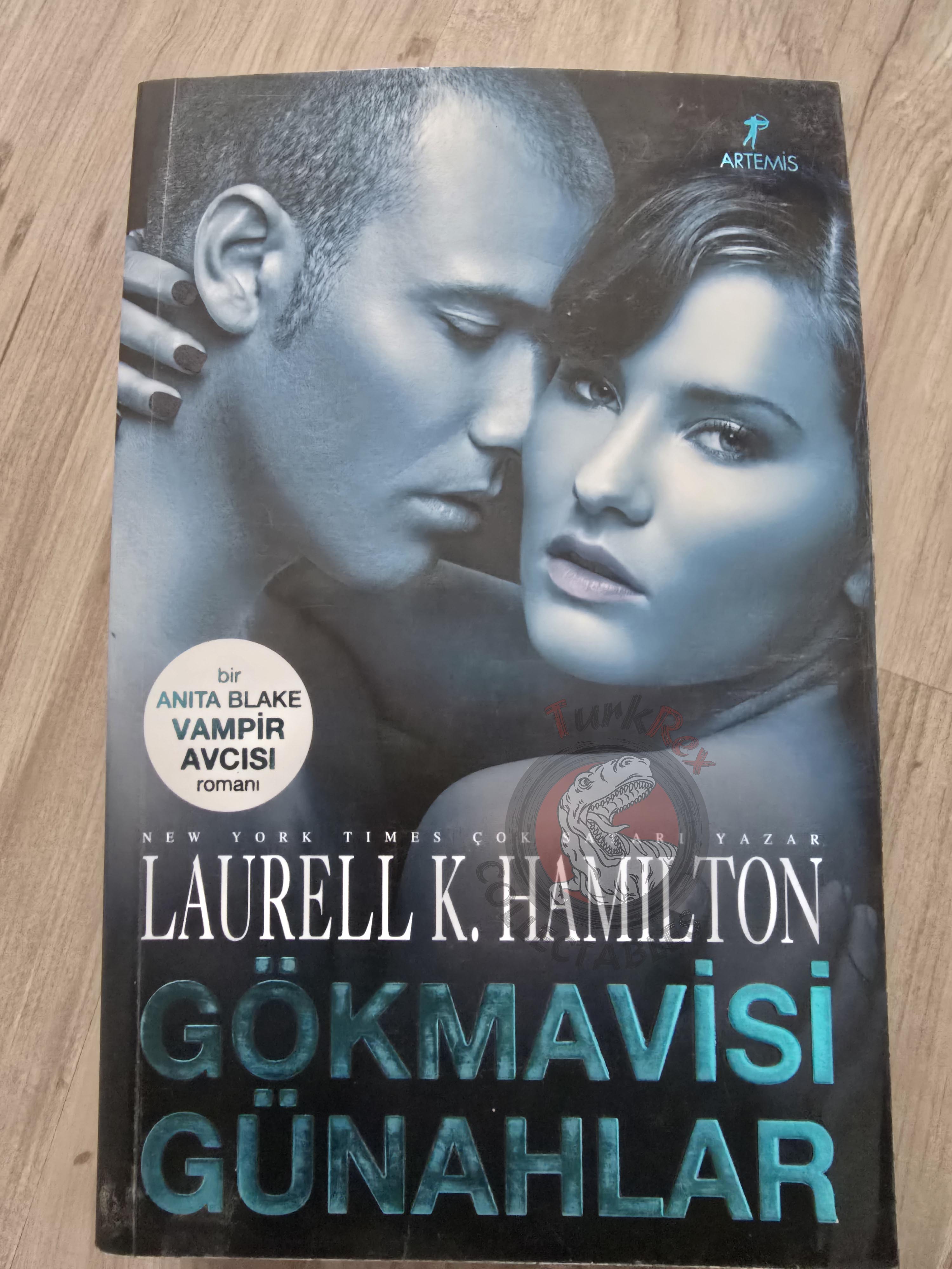 Laurell K. Hamilton – Cerulean Sins 2010 1st Turkish Book Turkey Anita Blake: Vampire Hunter