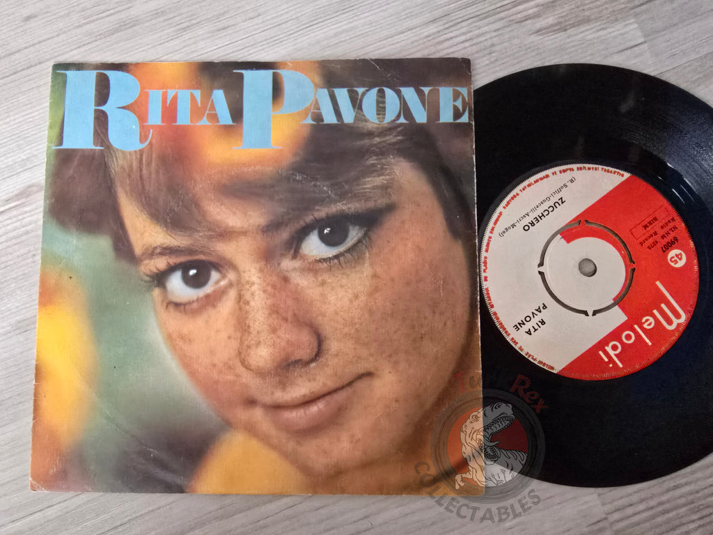 Rita Pavone – Zucchero 7" Turkish Pressing Vinyl Turkey Edition Sanremo