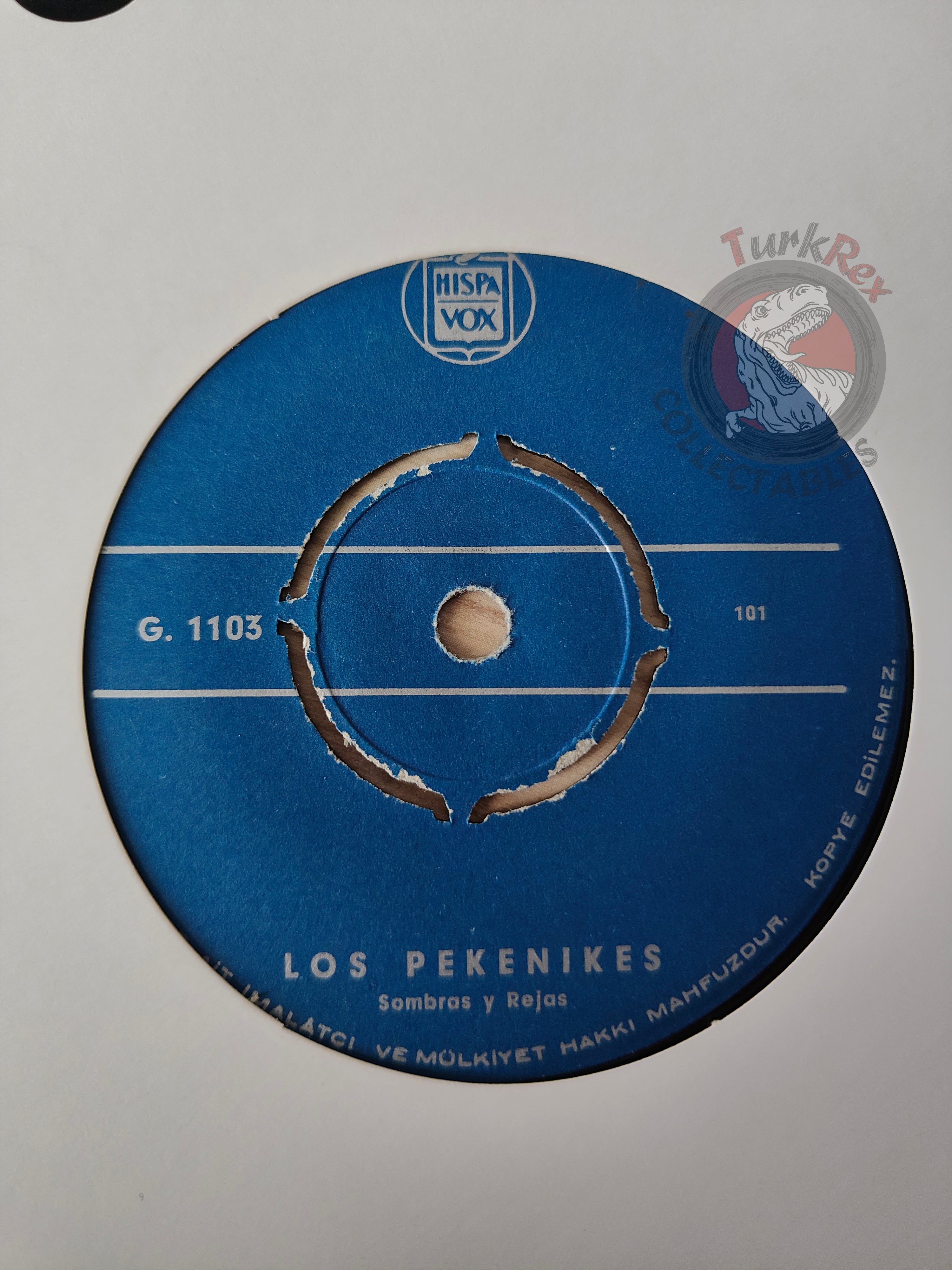 Los Pekenikes – Hilo De Seda 7" Turkish Pressing Vinyl Turkey Edition