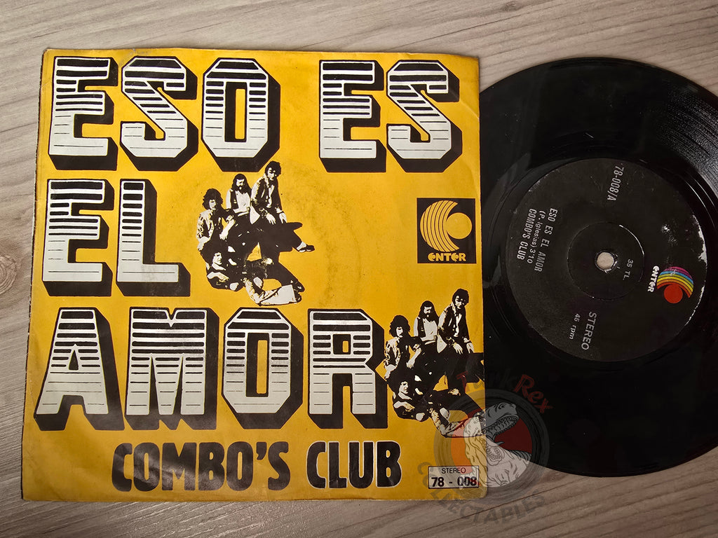 Combo's Club – Eso Es El Amor 7" Turkish Pressing Vinyl Turkey Edition