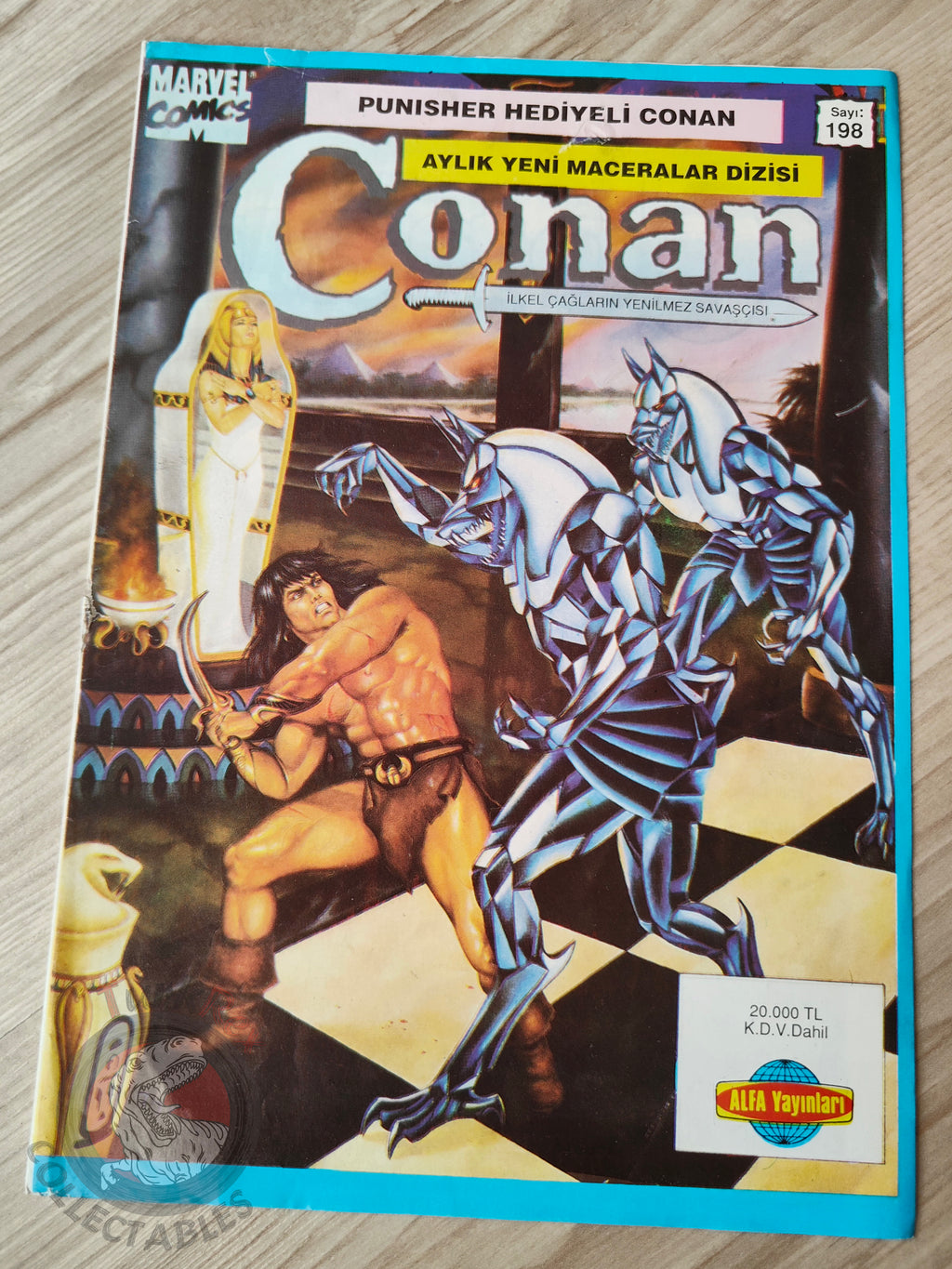 Conan & Tarzan #198 1994 Turkish Comic Turkey