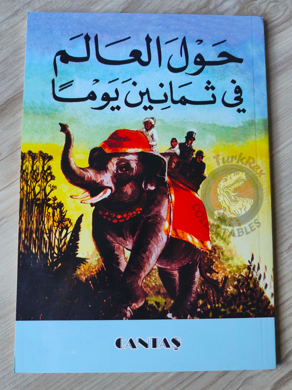 Jules Verne – Around the World in Eighty Days 2015 Arabic Book Turkey Illustrated
