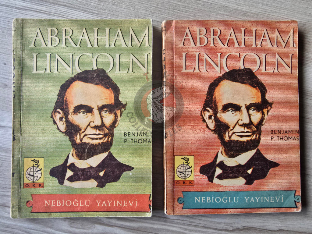 Benjamin P. Thomas – Abraham Lincoln 1952 1st Turkish Book Turkey