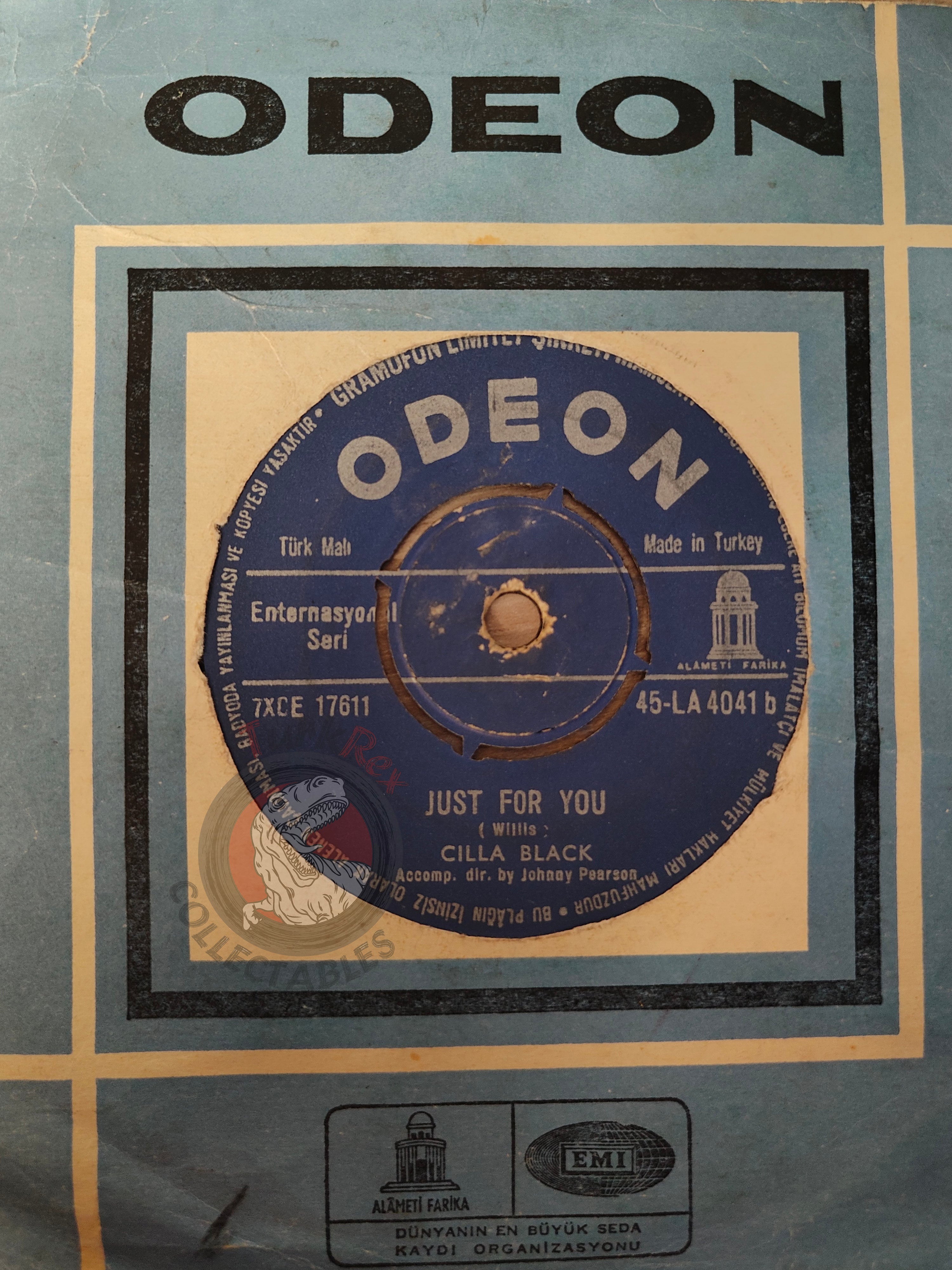 Cilla Black – Anyone Who Had A Heart 7" Turkish Pressing Vinyl Turkey Edition