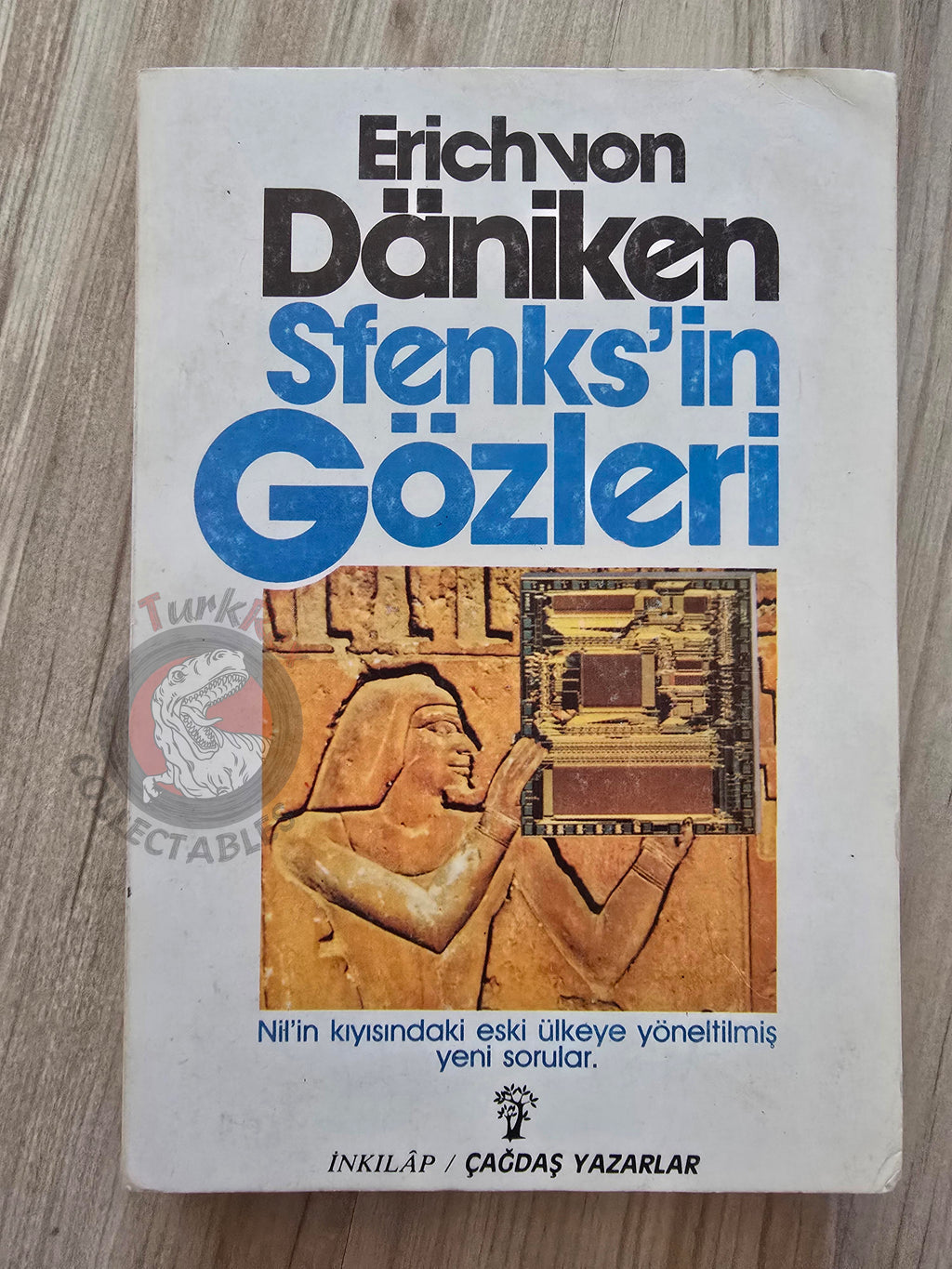 Erich von Däniken –  The Eyes of the Sphinx 1990 Turkish Book Turkey Ufology