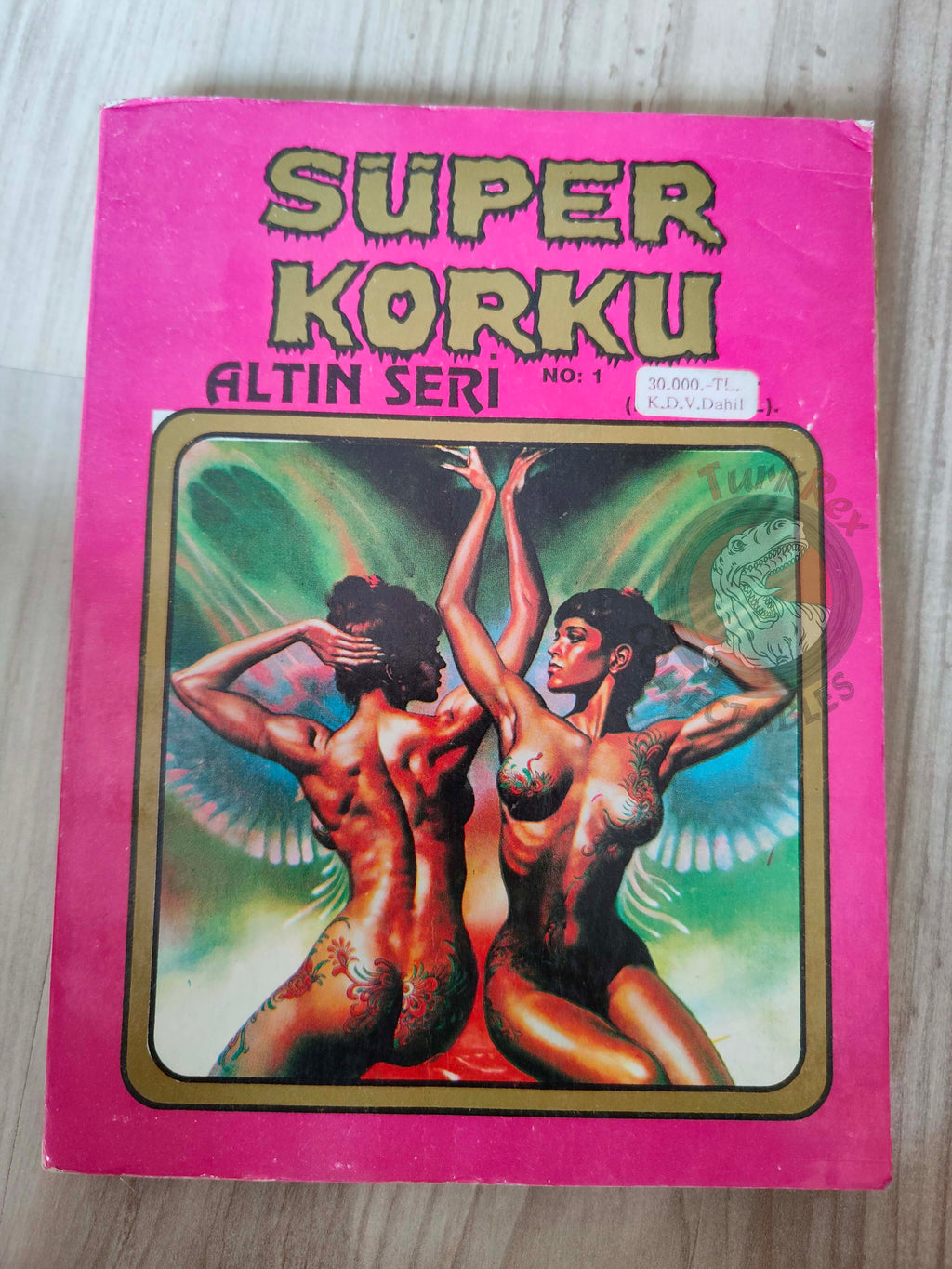 Süper Korku Altın Seri #1 1987 Turkish Comic Turkey Warren Creepy Eerie  Boris Vallejo
