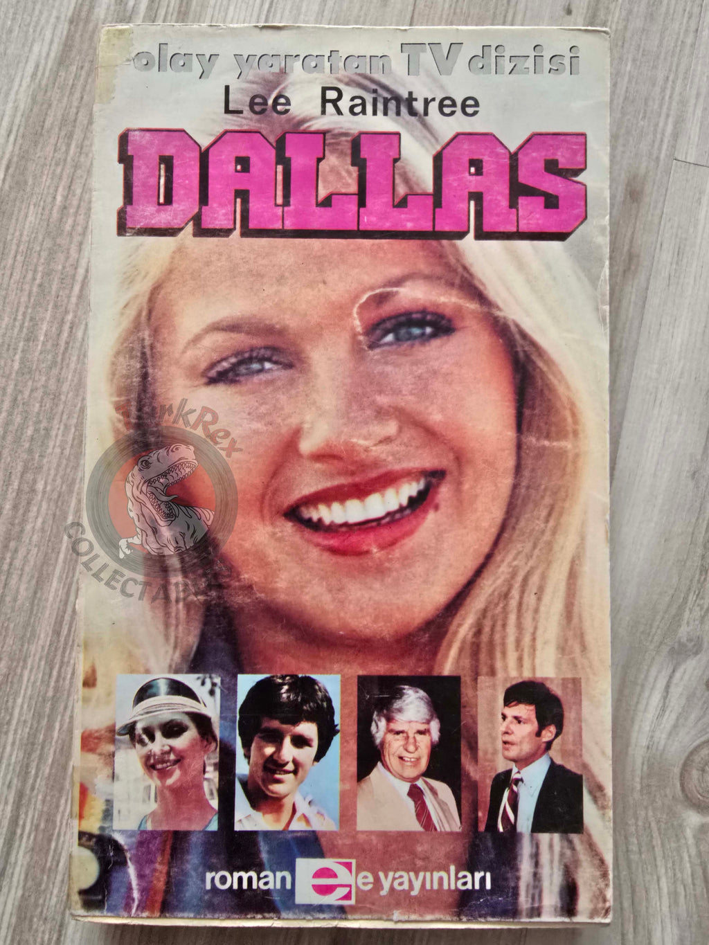 Lee Raintree – Dallas 1 1980 Turkish Book Turkey Tv Series