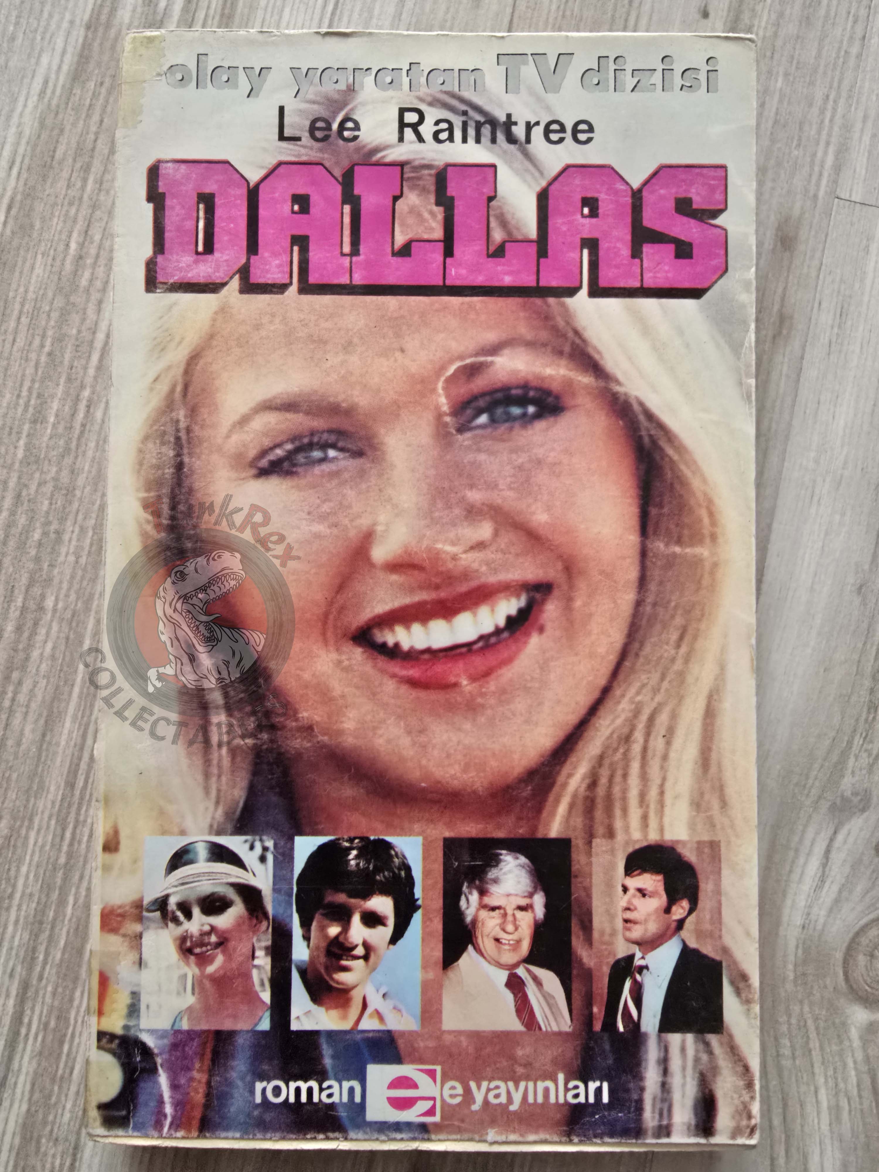 Lee Raintree – Dallas 1 1980 Turkish Book Turkey Tv Series