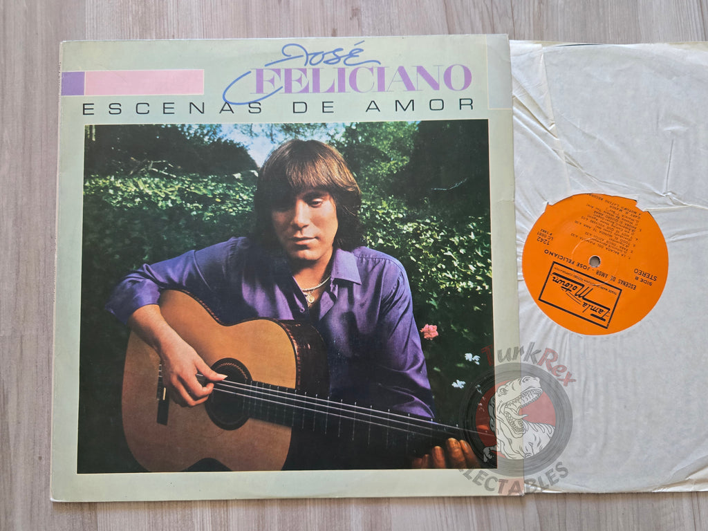 José Feliciano – Escenas De Amor Turkish Pressing Vinyl Turkey Edition