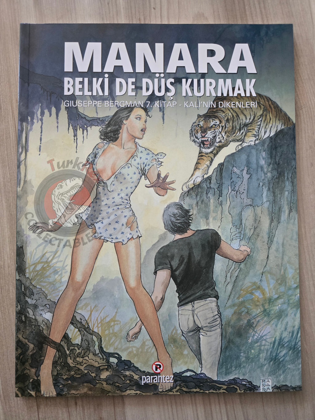 Manara Giuseppe Bergman #7 2006 Turkish Comic Turkey Les Épines de Kali