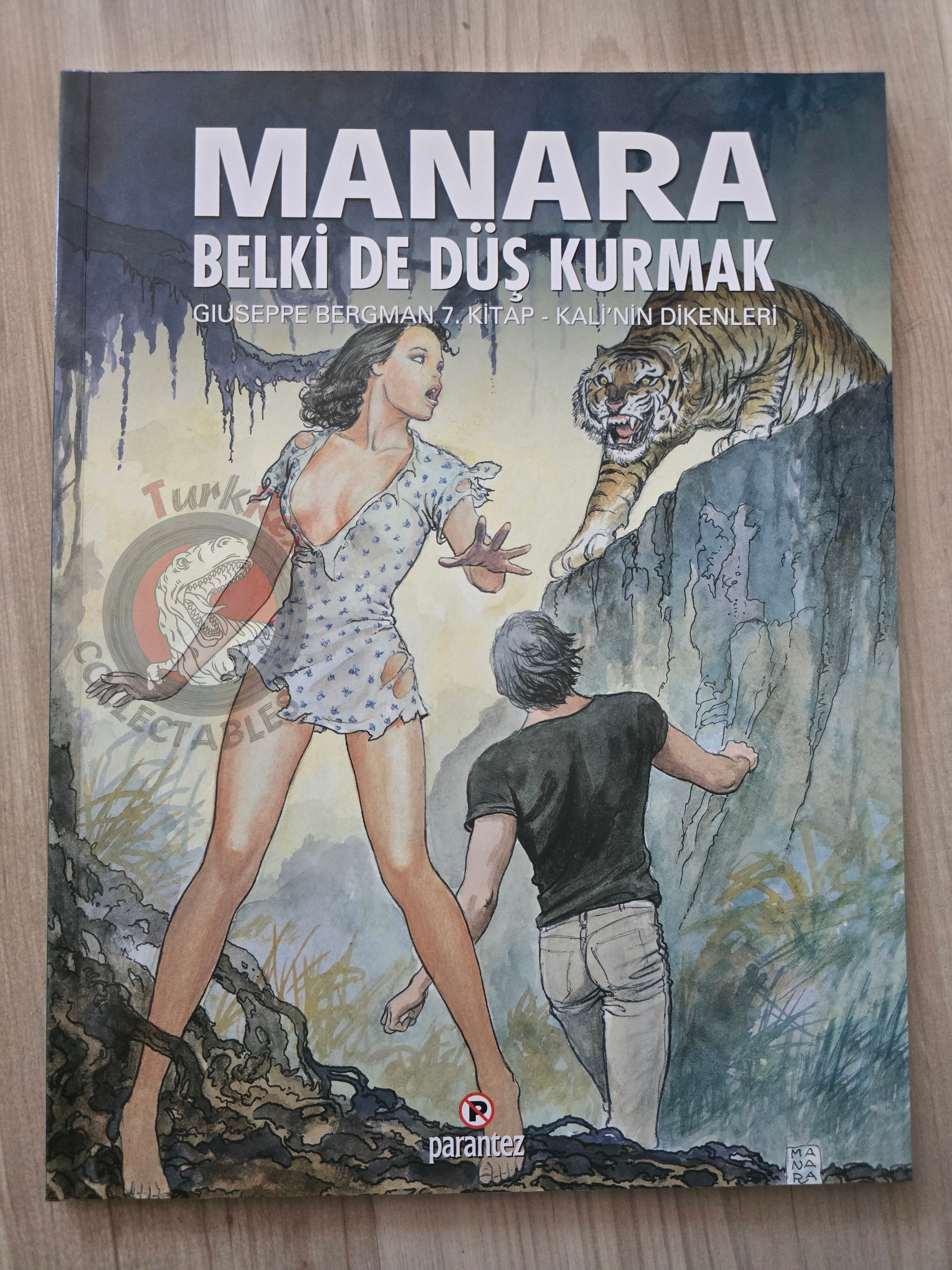 Manara Giuseppe Bergman #7 2006 Turkish Comic Turkey Les Épines de Kali