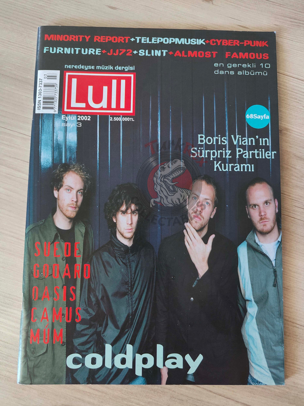 Lull 2002 Coldplay Turkish Mag Turkey Oasis Marianne Faithfull Slint JJ72 Suede