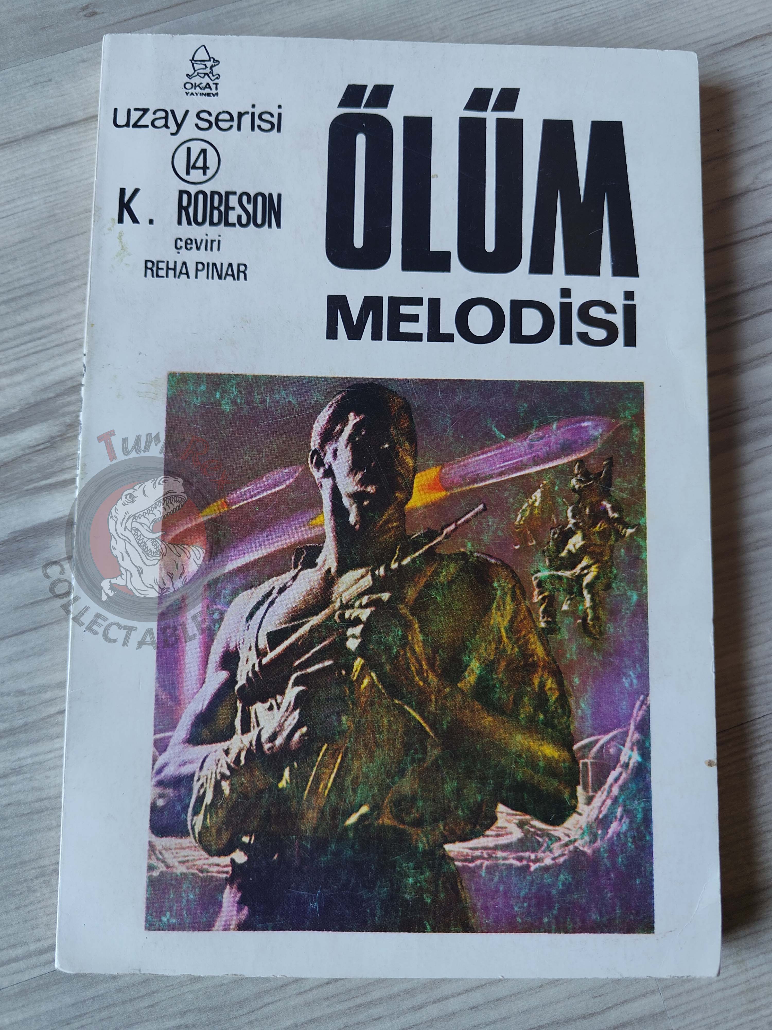 Kenneth Robeson – Murder Melody / Doc Savage 1971 1st Turkish Book Turkey