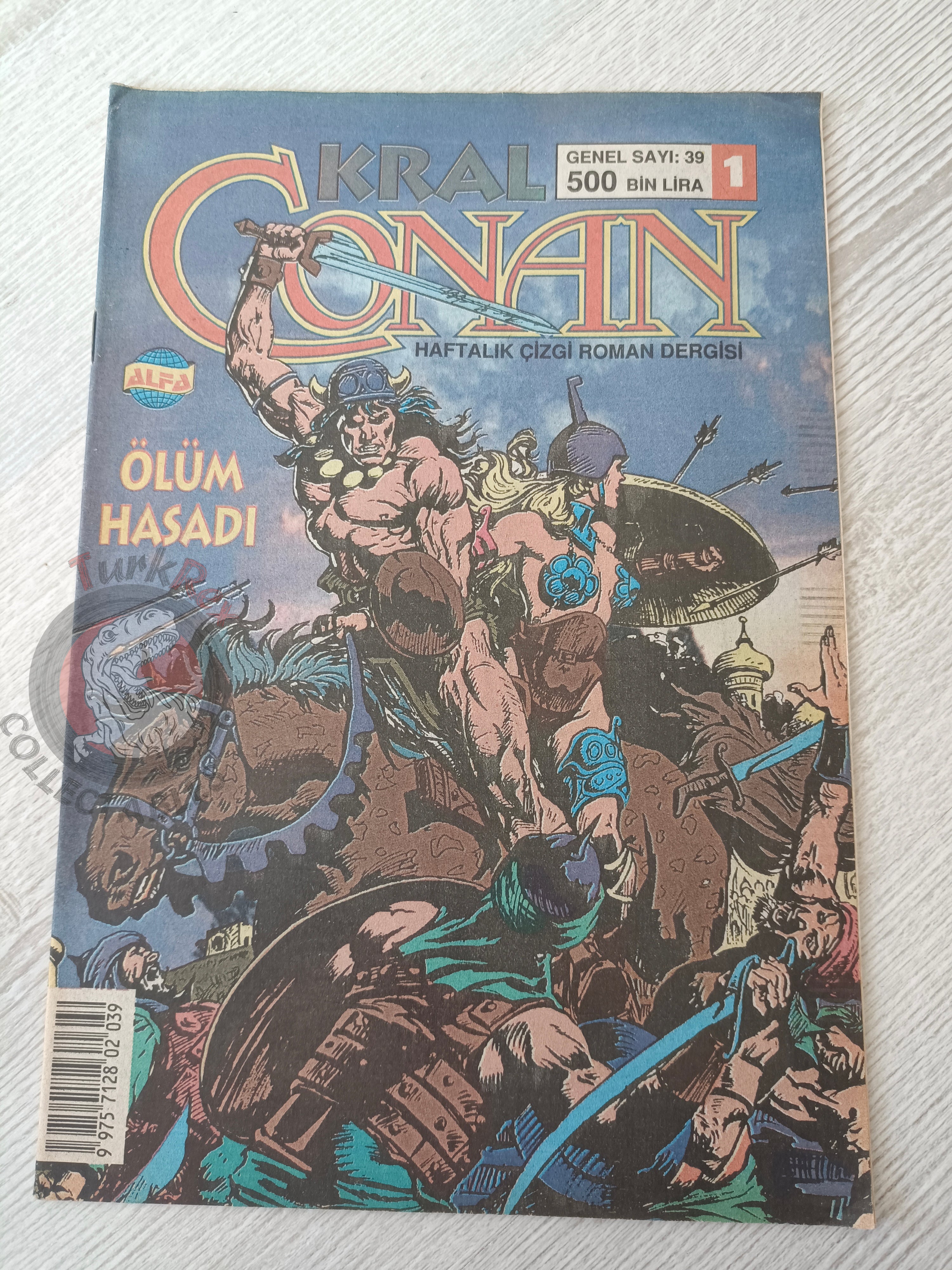 Conan The King #1 2001 Turkish Comic Turkey #33 #34