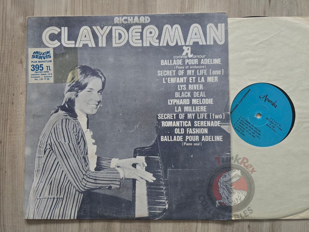 Richard Clayderman – Richard Clayderman Turkish Pressing Vinyl Turkey Edition