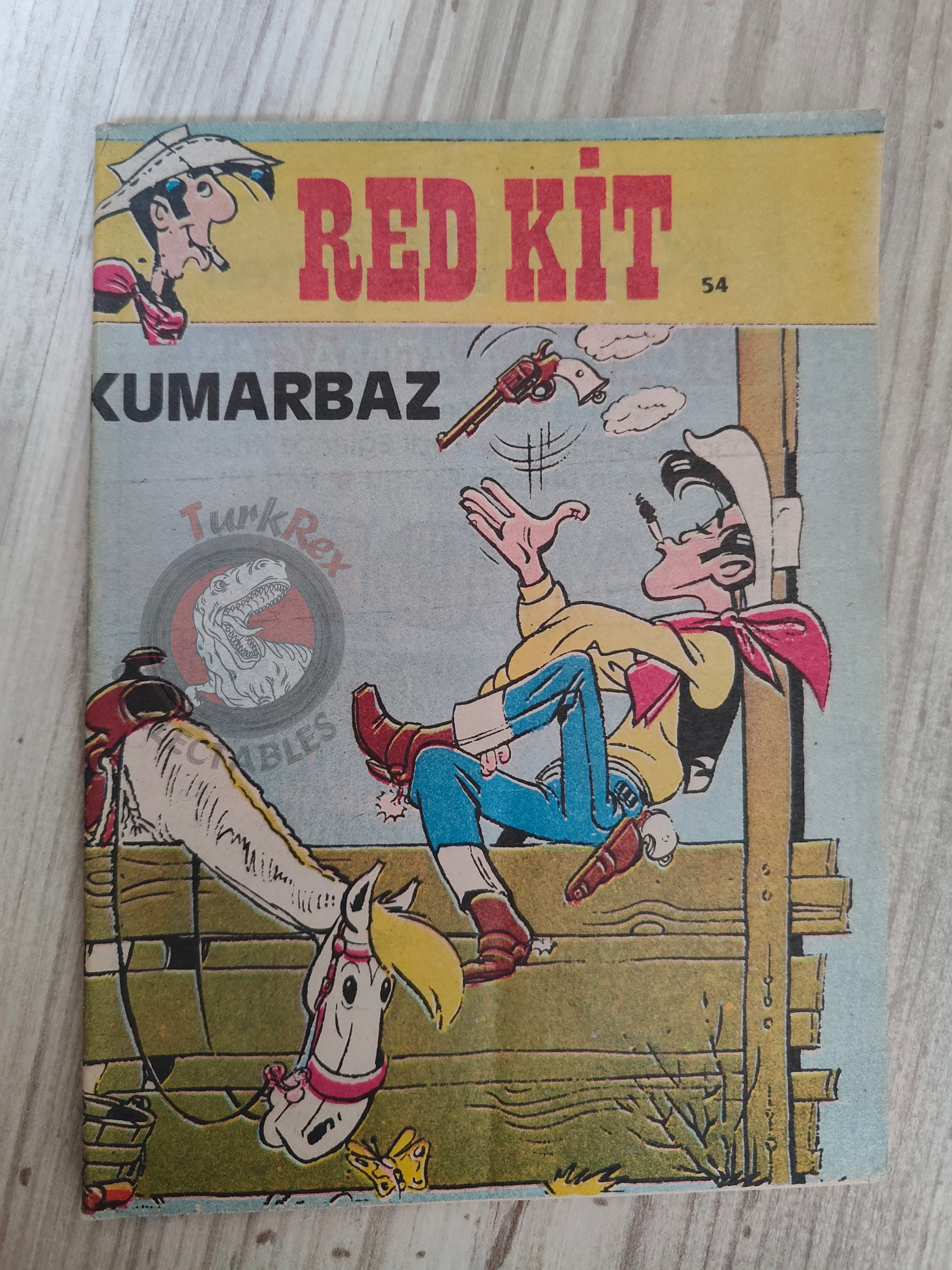 Lucky Luke #54 Contre Pat Poker 1989 Turkish Comic Turkey