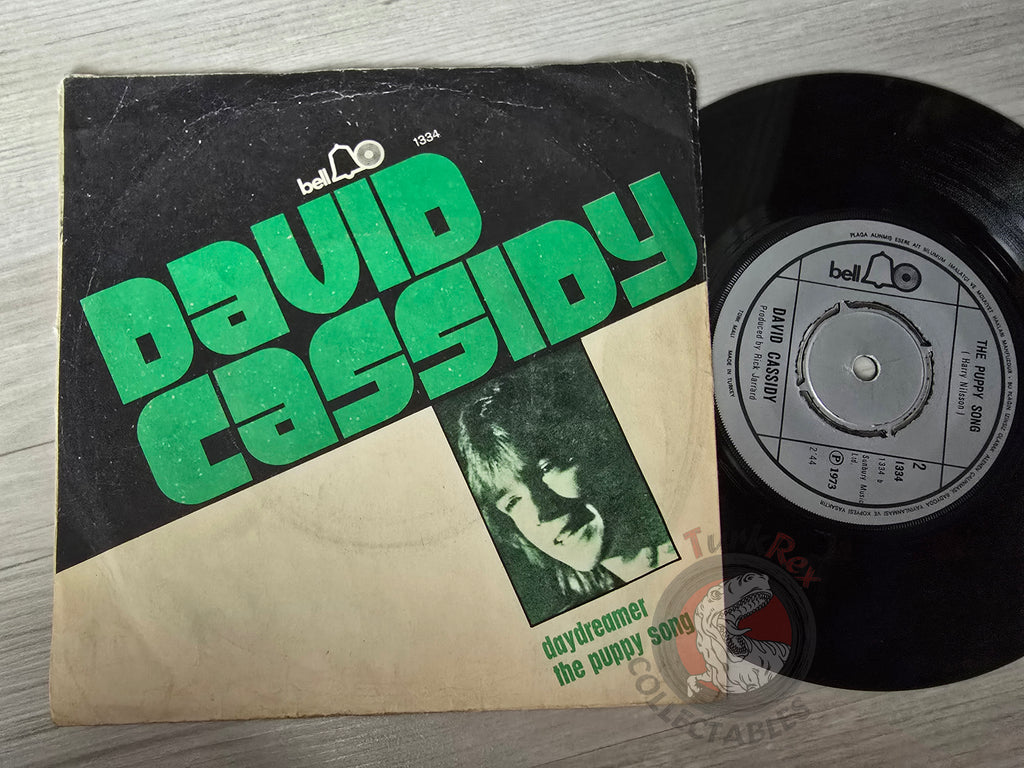 David Cassidy – Daydreamer / The Puppy Song 7" Turkish Pressing Vinyl Turkey Edition