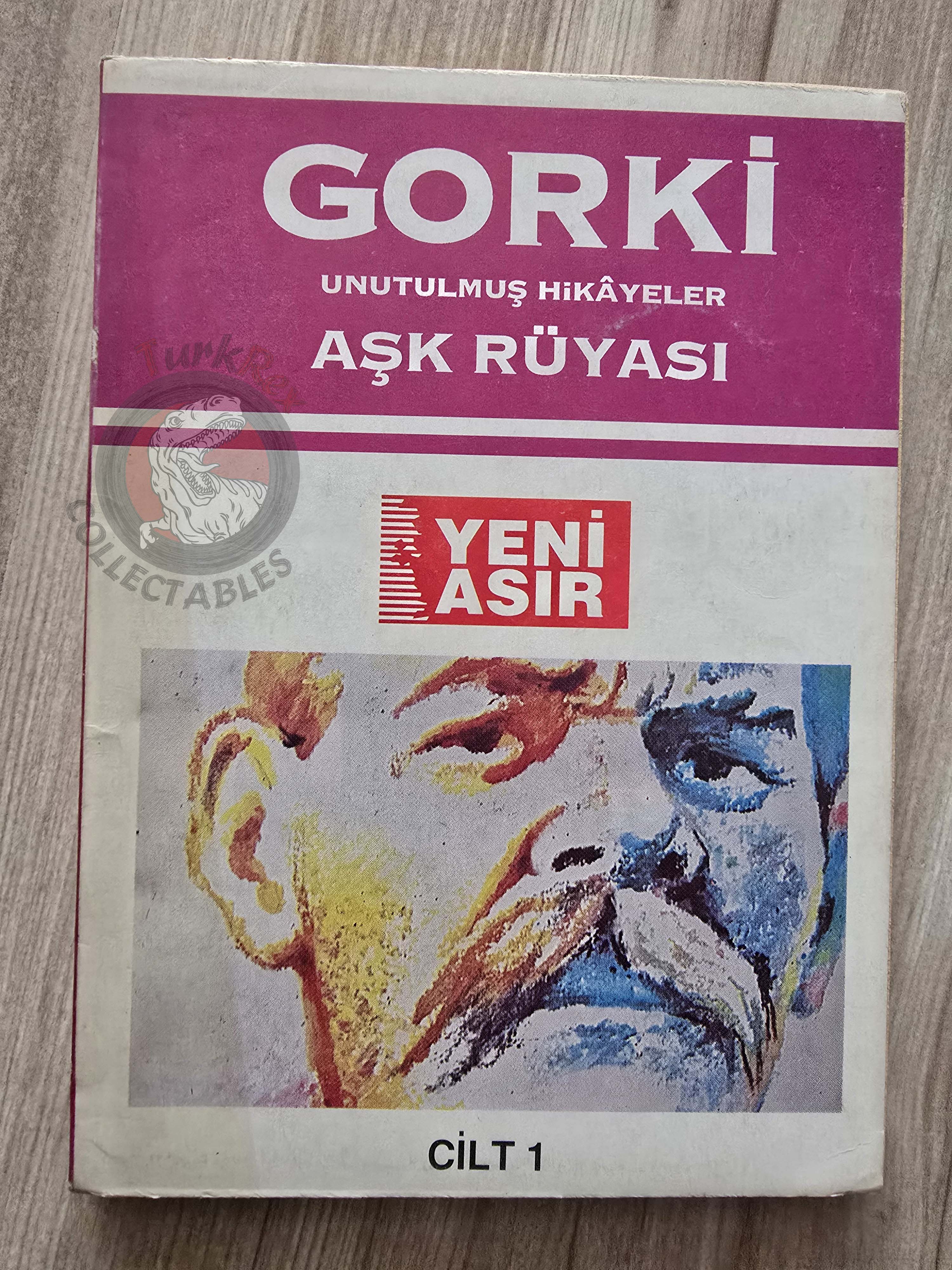 Maxim Gorky – A Dream of Love Turkish Book Turkey