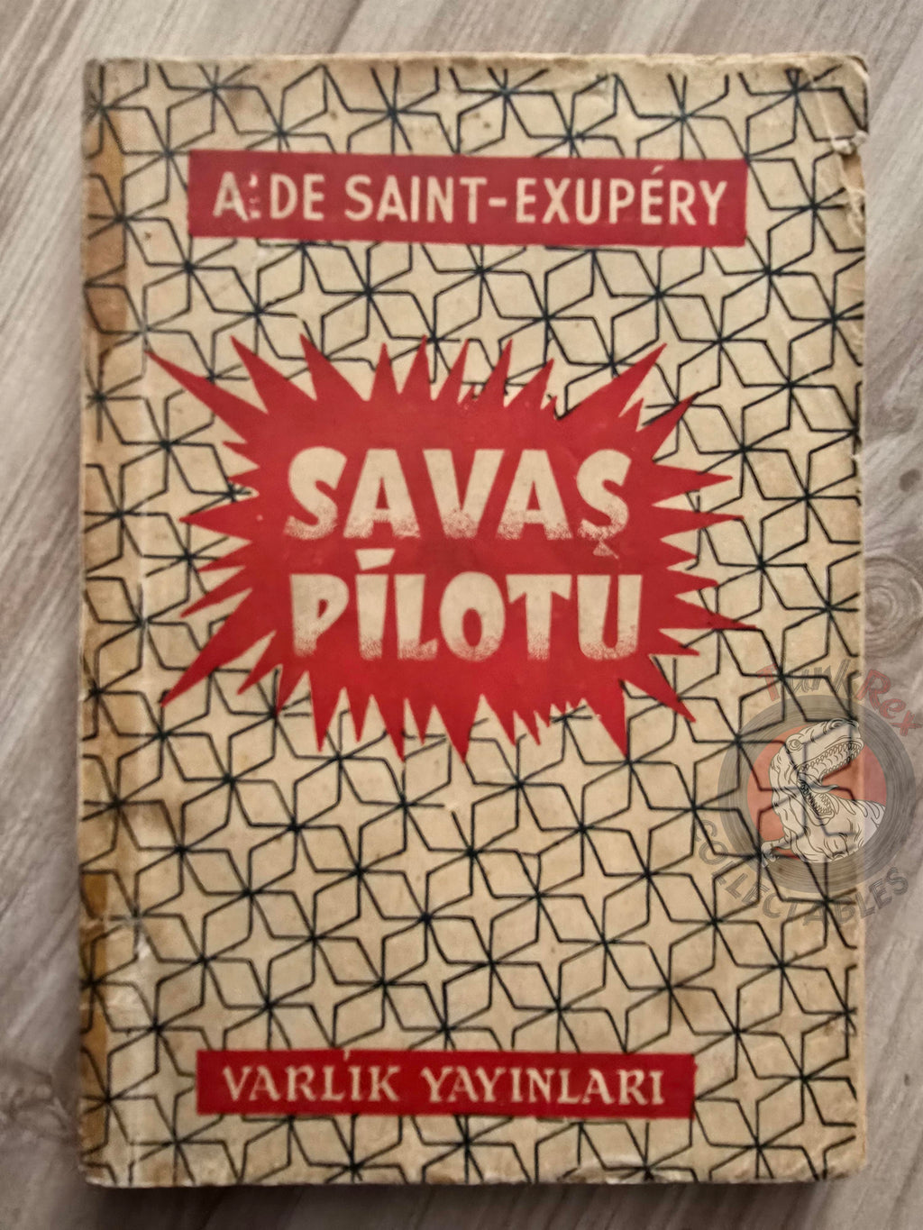 Antoine de Saint-Exupéry –  War Pilot 1954 Turkish Book Turkey