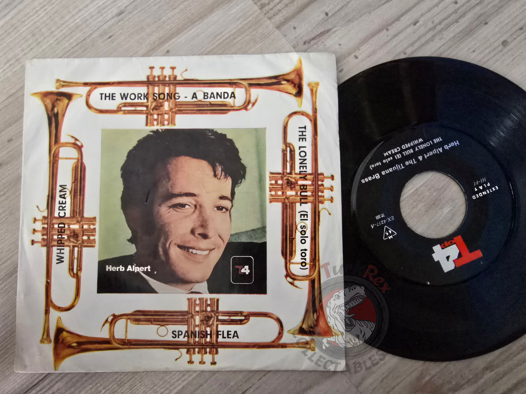 Herb Alpert & The Tijuana Brass – The Lonely Bull  7" Iran Pressing Vinyl Iranian Edition
