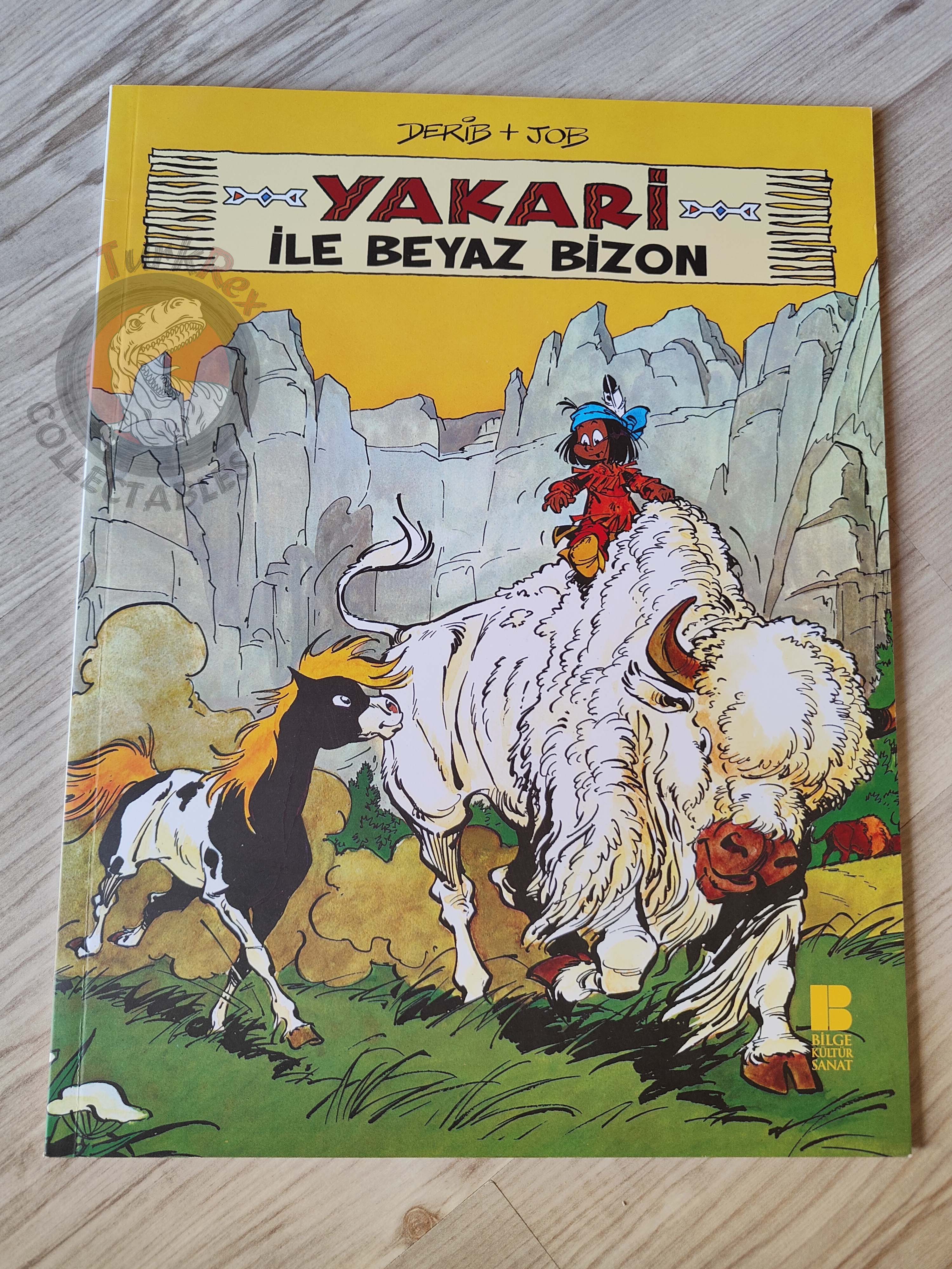 Yakari #2 Et Le Bison Blanc Turkish Comic Turkey Derib + Job