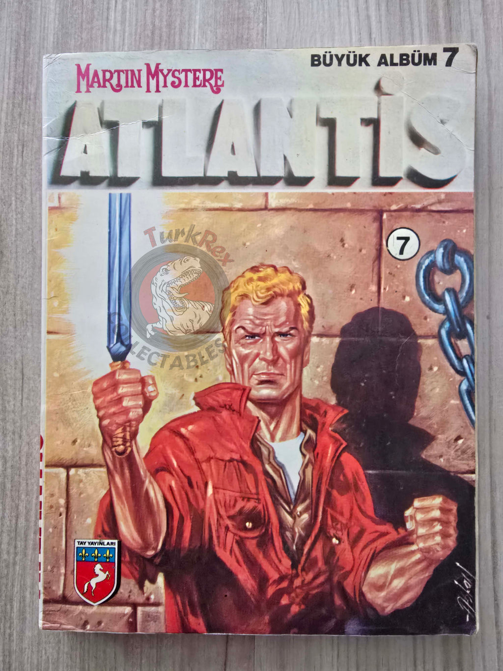 Martin Mystère #7 Un Vampiro a New York 80s Turkish Comic Turkey #13 #15