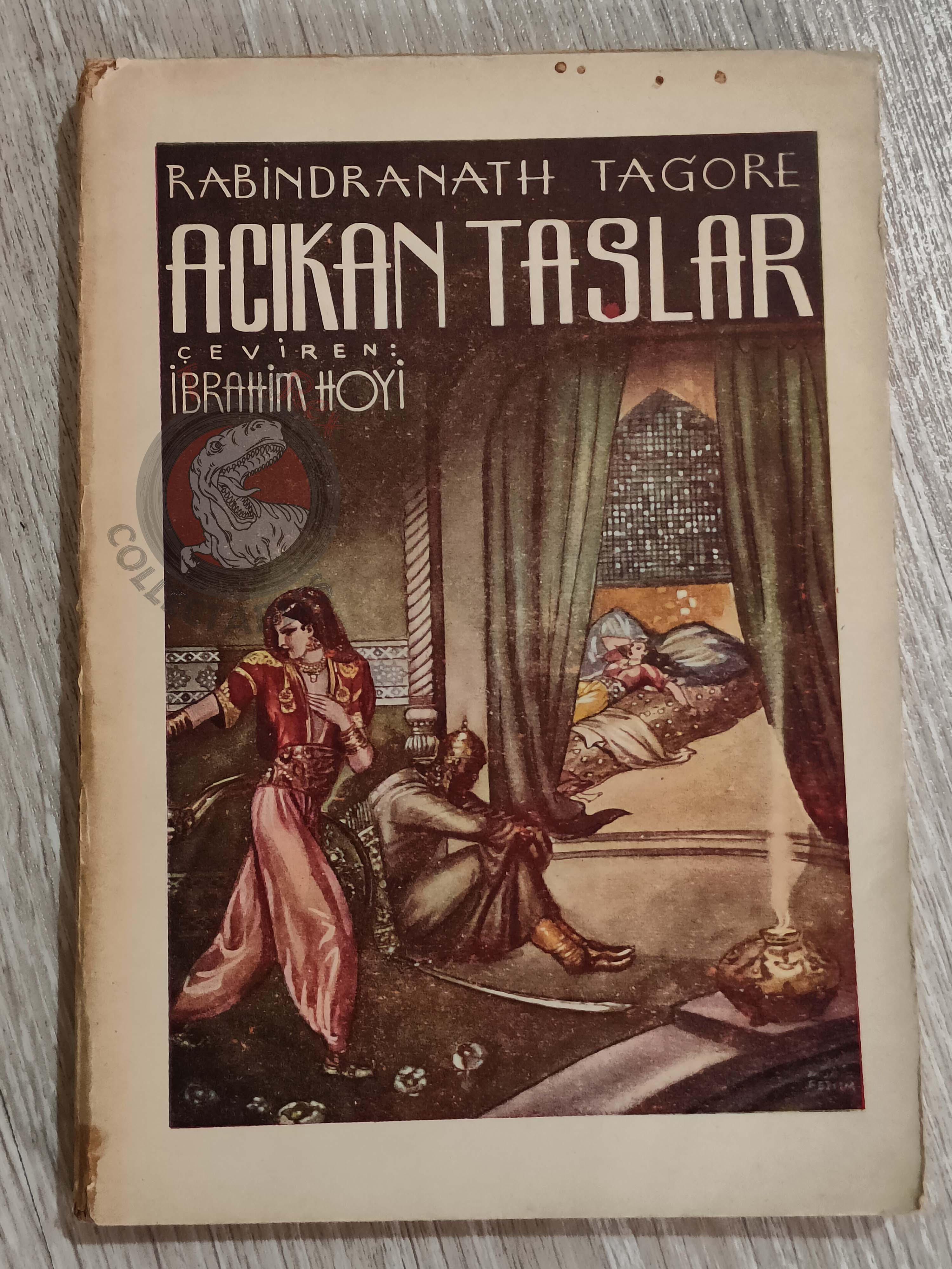 Rabindranath Tagore – Hungry Stones 1946 1st Turkish Book Turkey