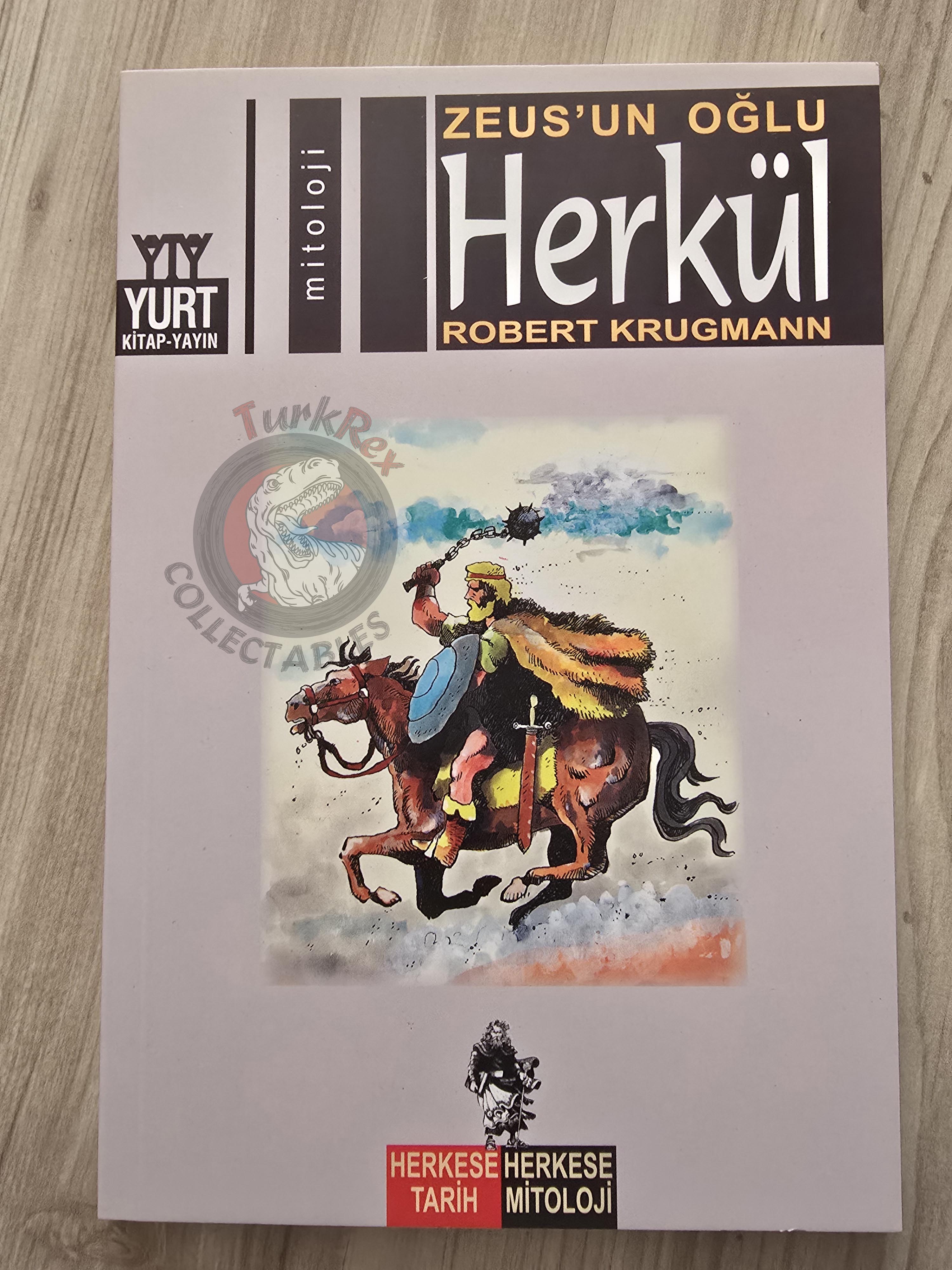 Heracles – Robert Krugmann 2003 Turkish Book Turkey Illustrated by Turkish Artist