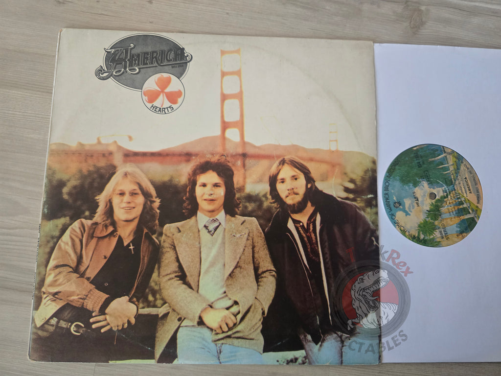 America – Hearts Turkish Pressing Vinyl Turkey Edition