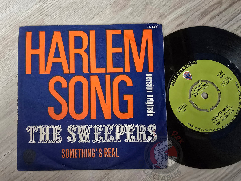 The Sweepers – Harlem Song 7" Turkish Pressing Vinyl Turkey Edition