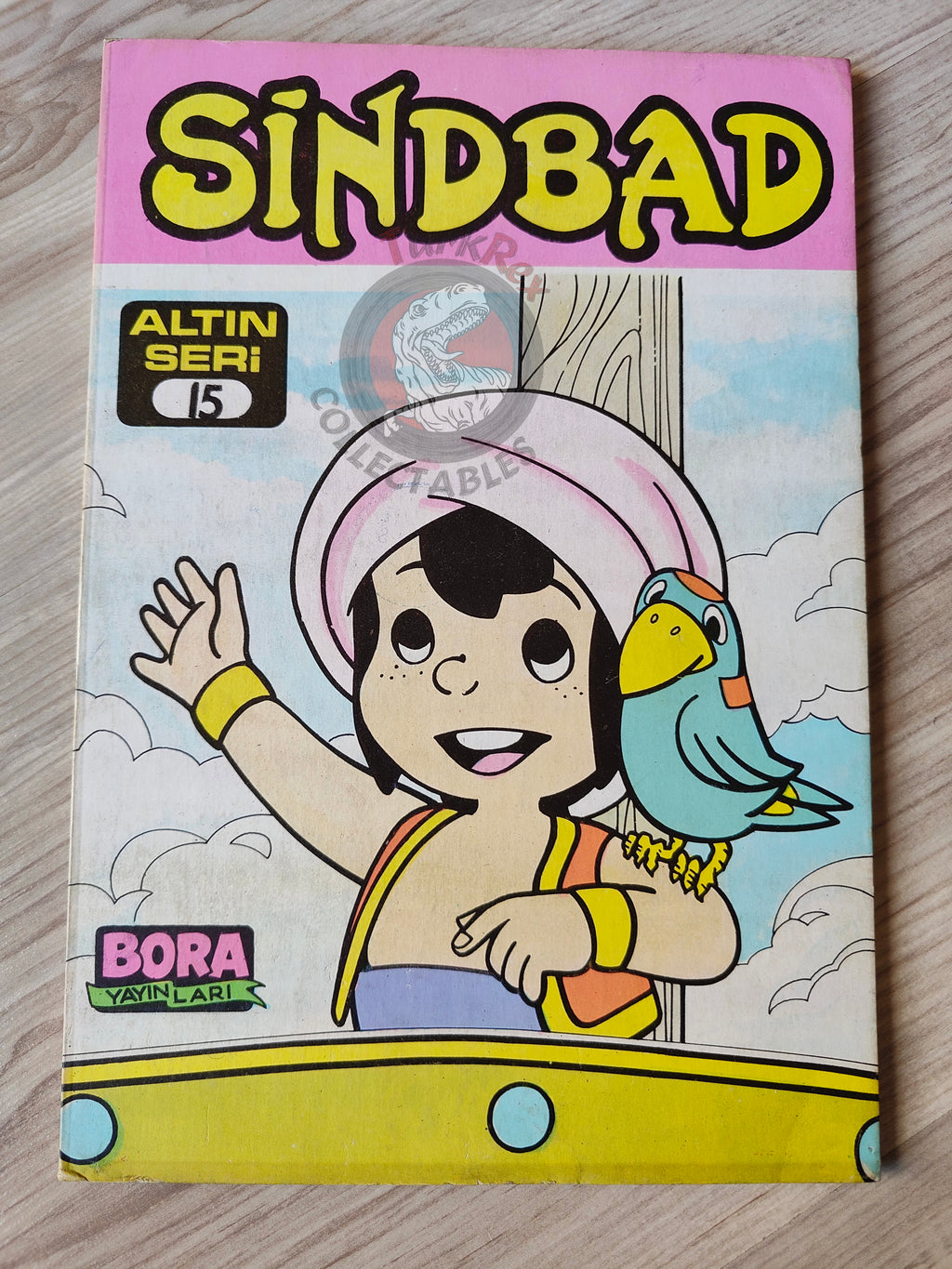 Sinbad the Sailor –  Altın Seri #15 80s Turkish Comic Turkey