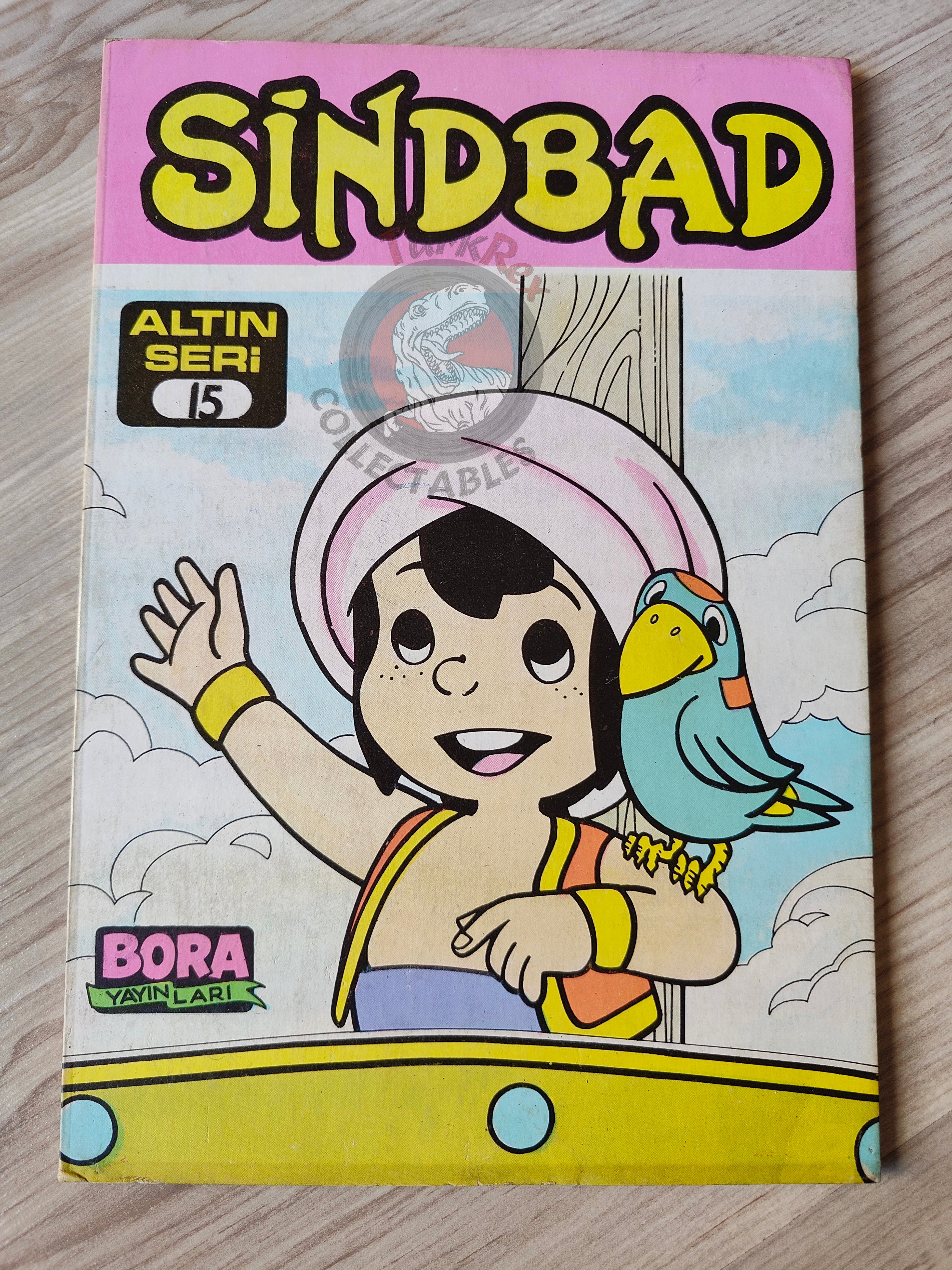 Sinbad the Sailor –  Altın Seri #15 80s Turkish Comic Turkey
