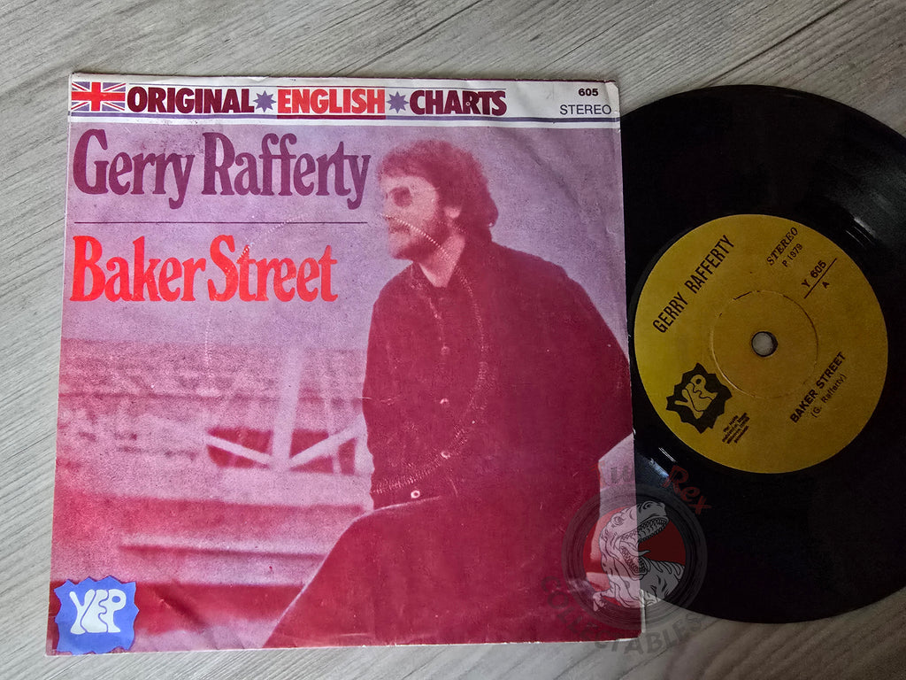 Gerry Rafferty – Baker Street 7" Turkish Pressing Vinyl Turkey Edition